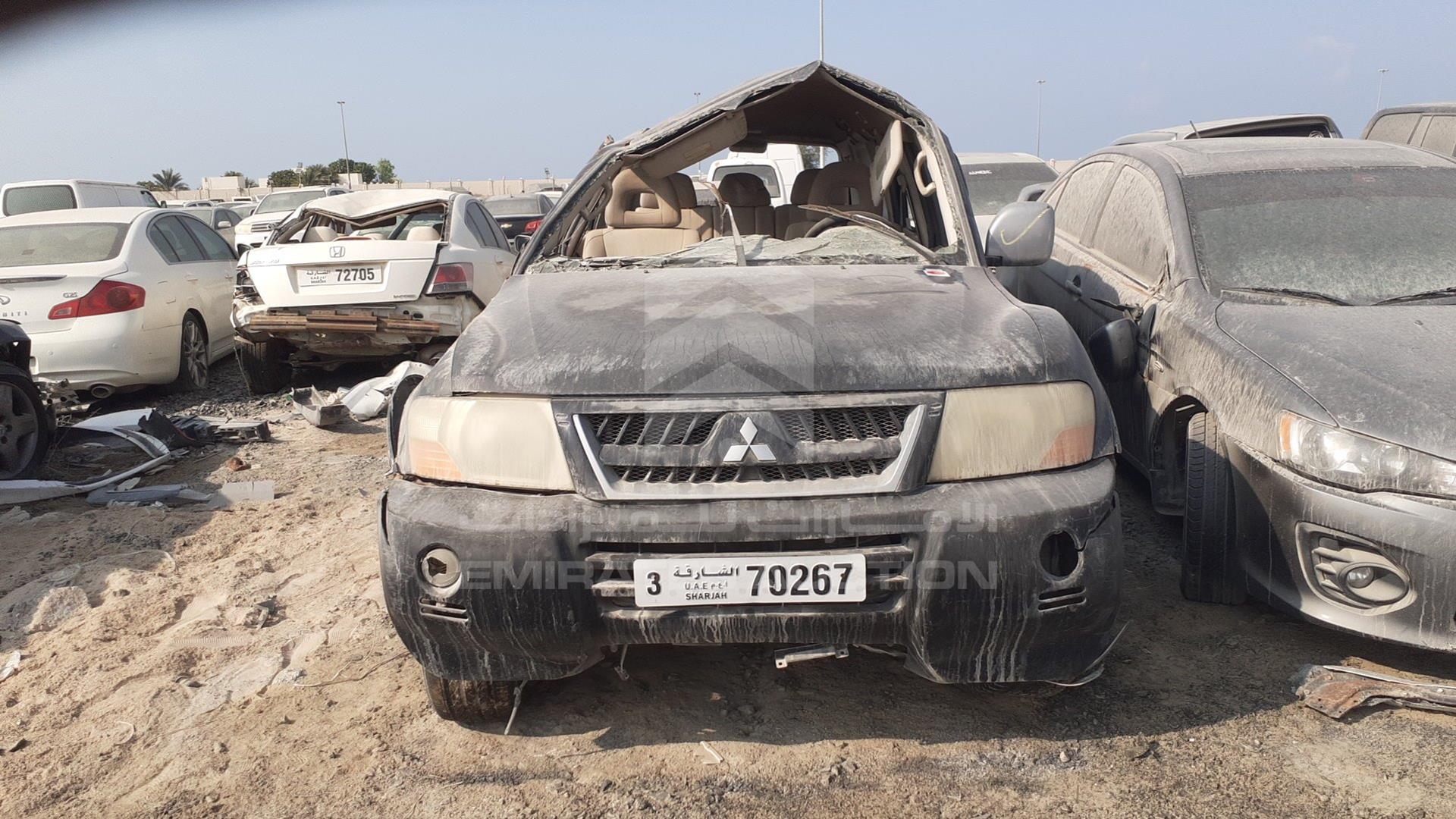 2006 MITSUBISHI PAJERO VIN: JMYLRV73W6J708809