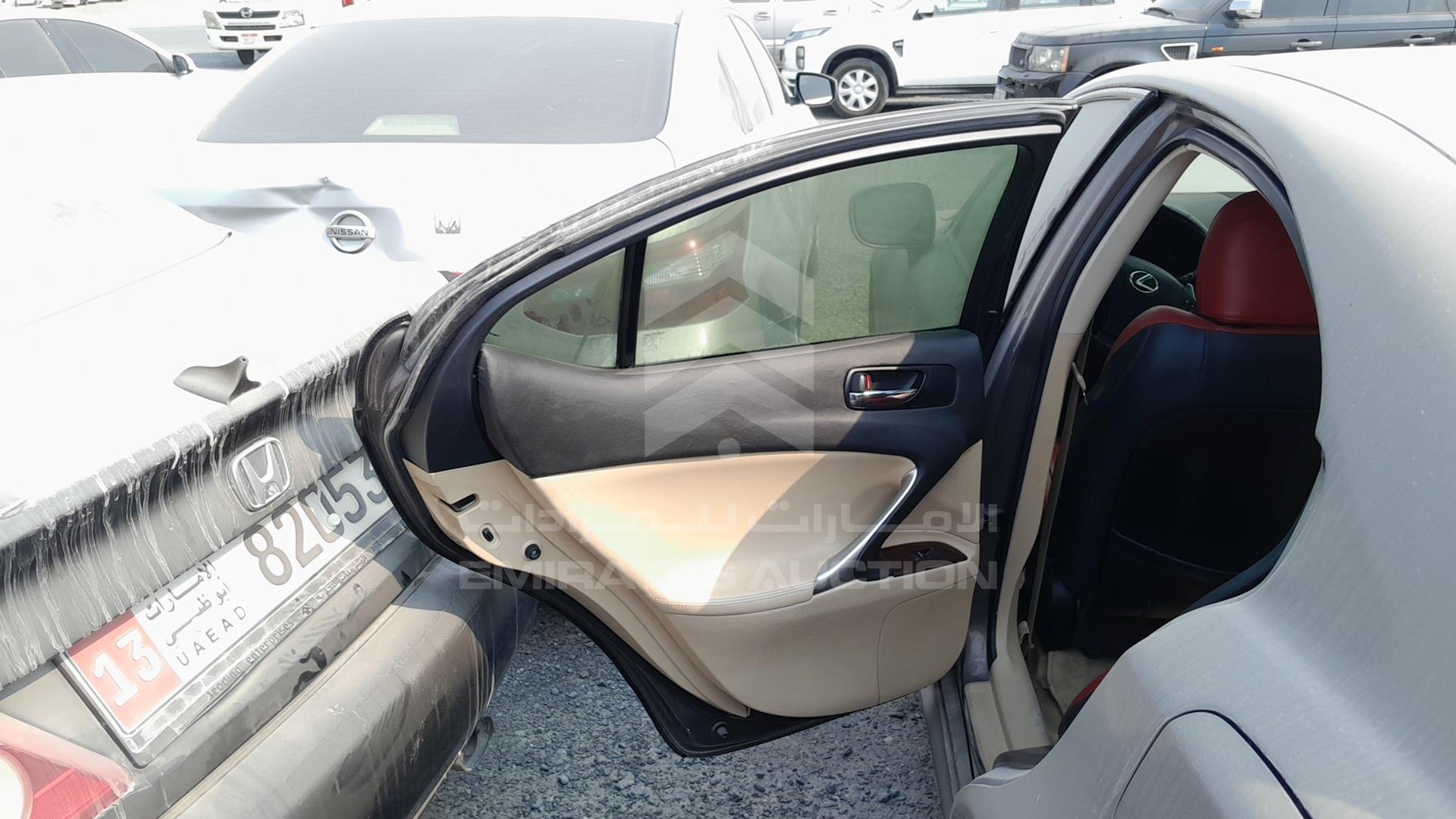 2007 LEXUS IS 250 VIN: JTHBK262X72043815