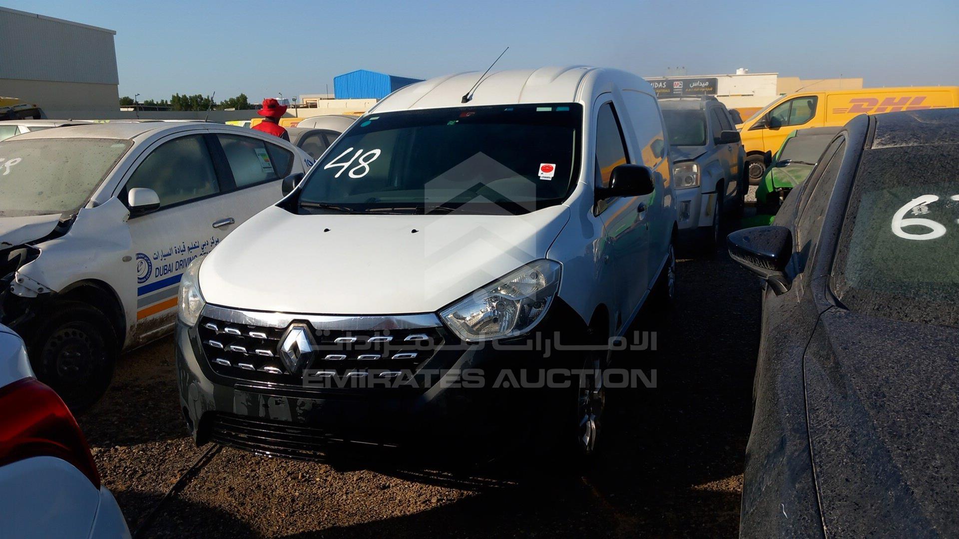 2019 RENAULT DOKKER VIN: VF18SRB40KG449625