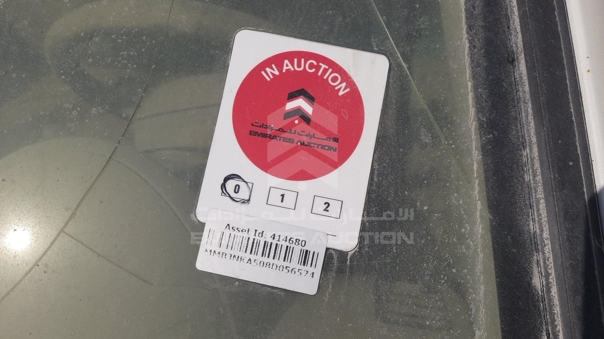 2008 MITSUBISHI L 200 VIN: MMBJNKA508D056574