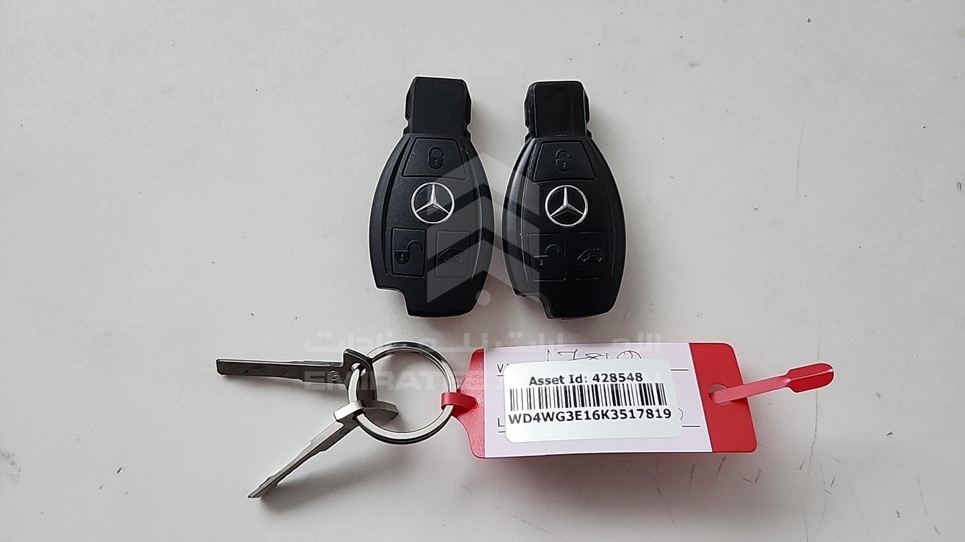 2019 MERCEDES VITO VIN: WD4WG3E16K3517819