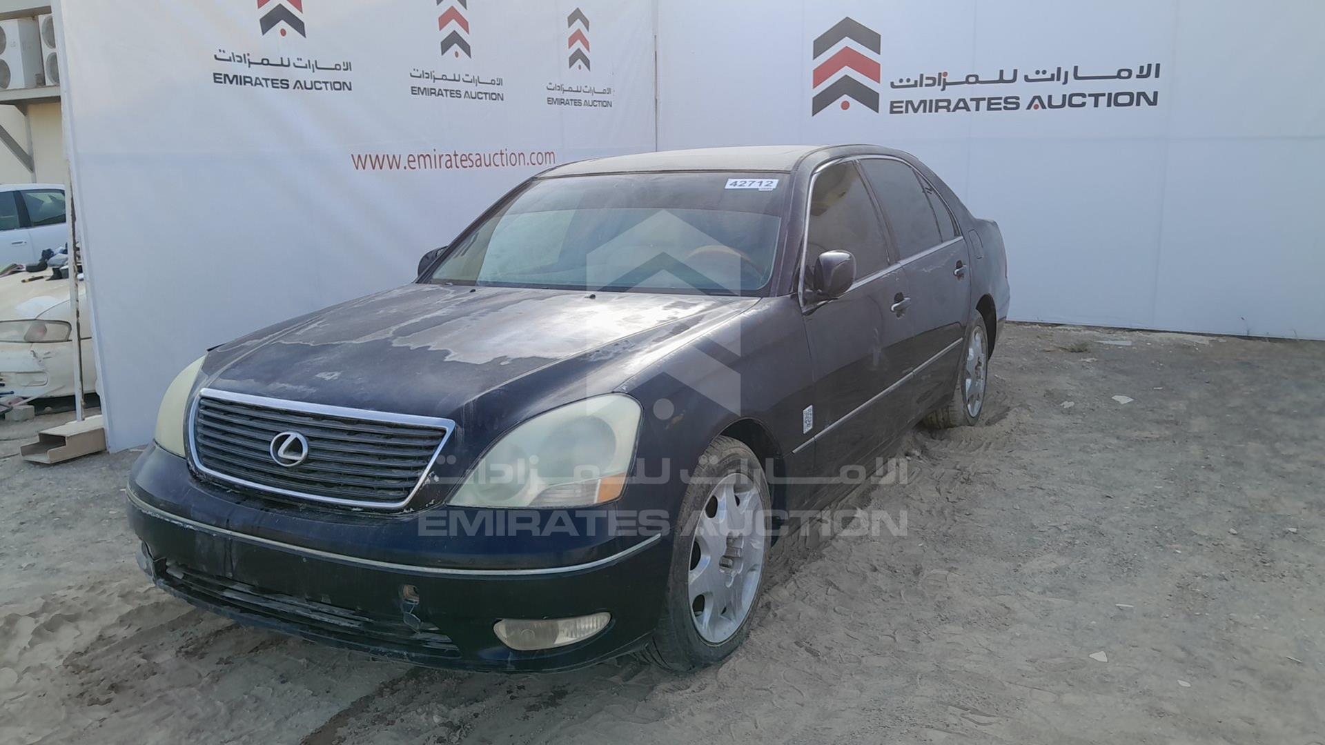 2001 LEXUS LS 430 VIN: JTHBN30F610034198