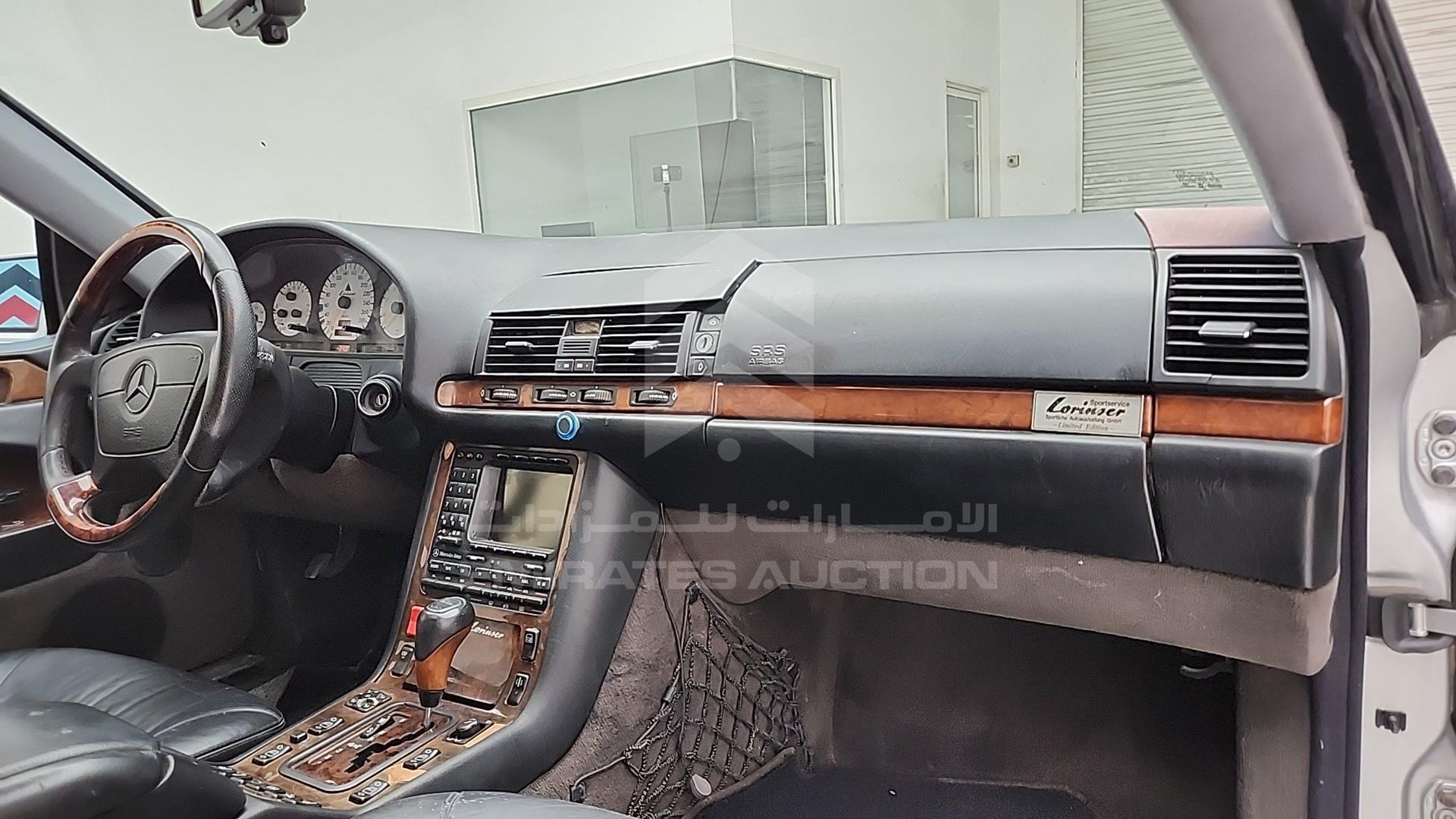 1997 MERCEDES CL 600 VIN: WDB1400761A337633