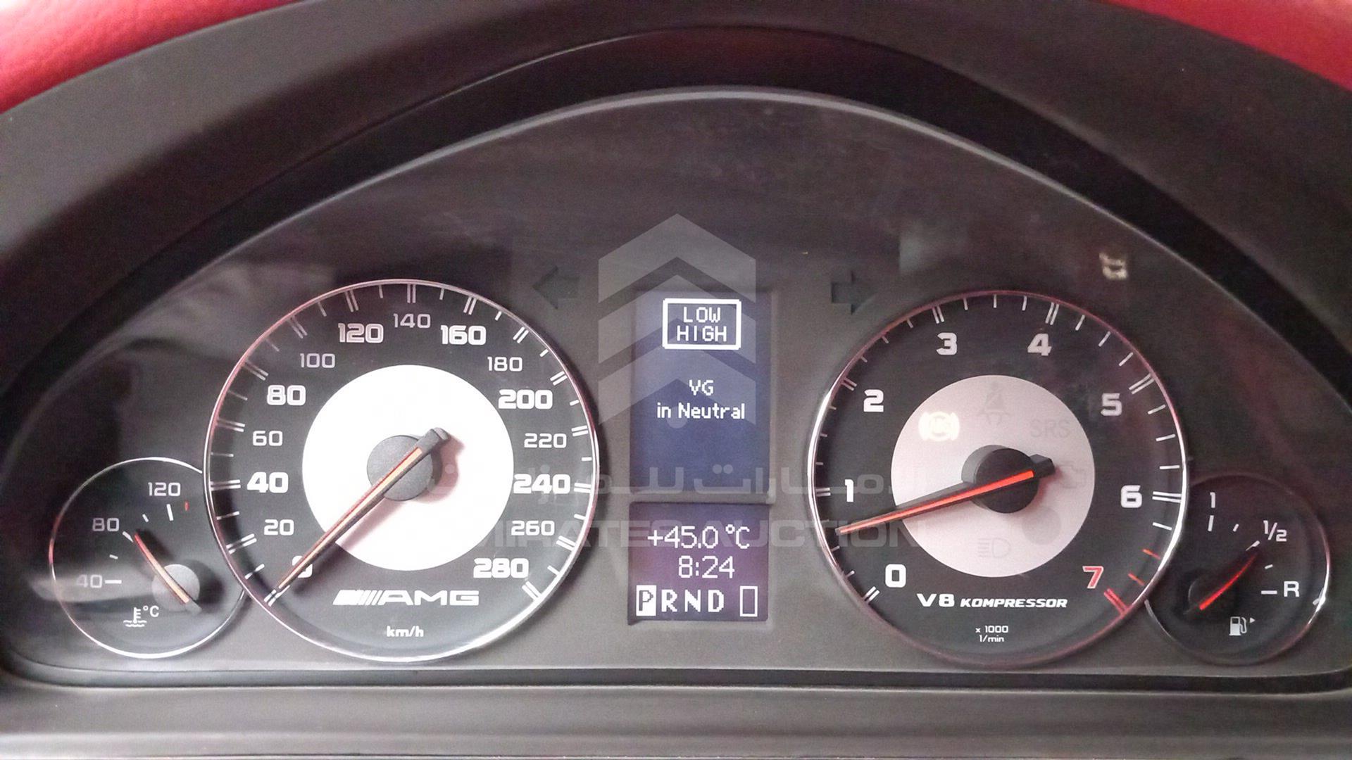2004 MERCEDES G 500 VIN: WDCYR49E94X143583