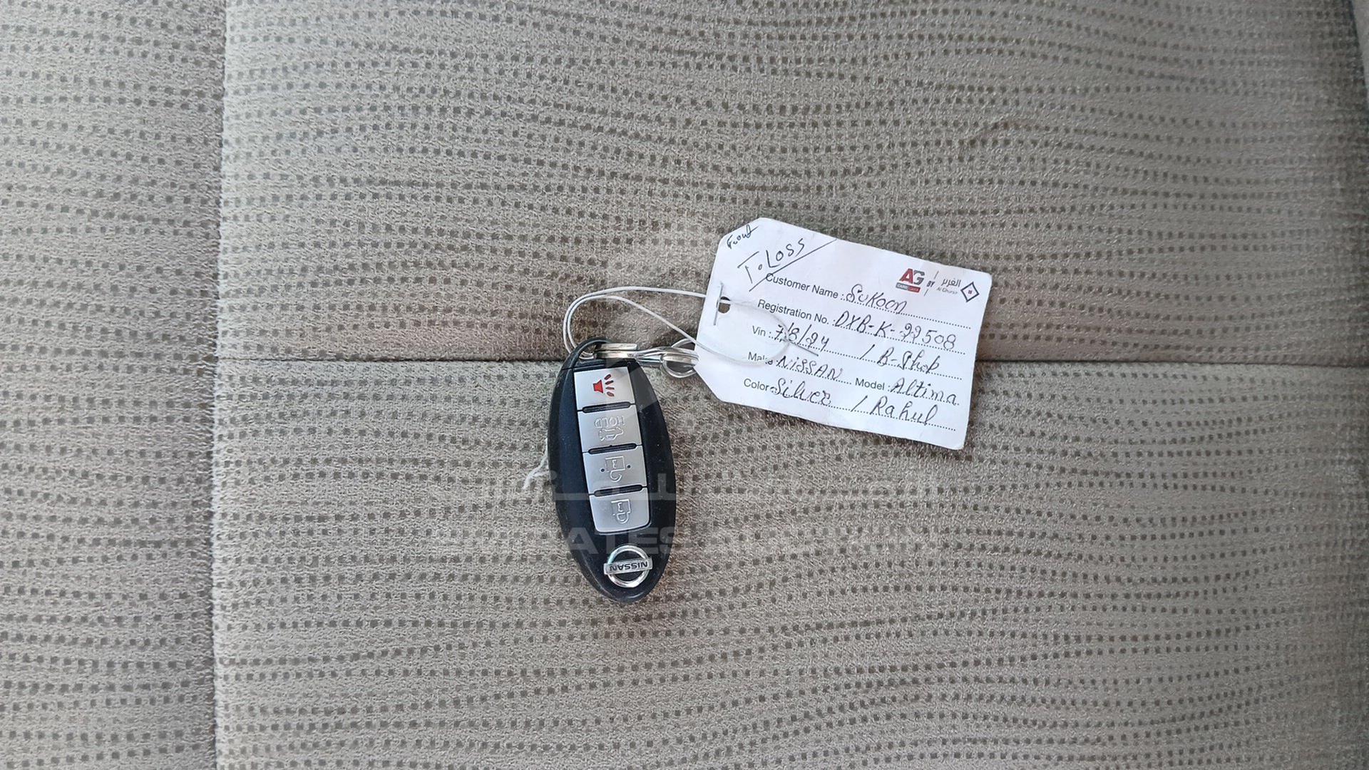 2012 NISSAN ALTIMA VIN: 1N4AL2A97CC246721