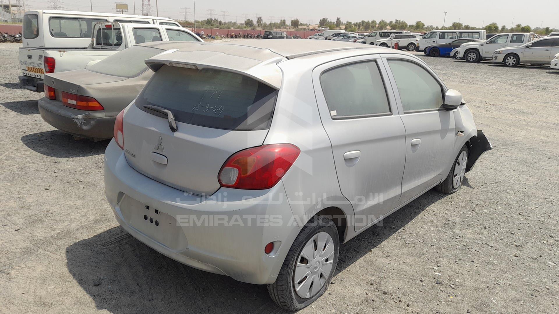 2014 MITSUBISHI MIRAGE VIN: MMBXTA03AEH015028