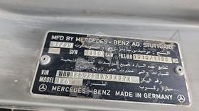 1990 Mercedes 300 SEL — VIN on Frame — Photo 3 — Thumbnail