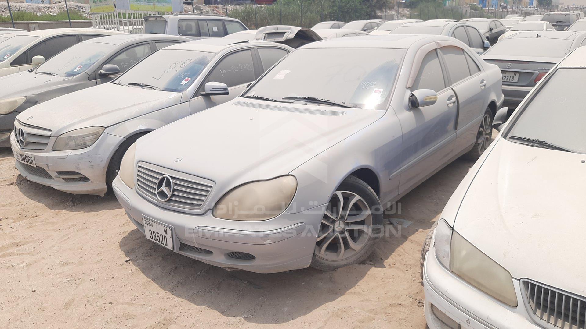 0 MERCEDES S 500 VIN: WDB2200651A004652