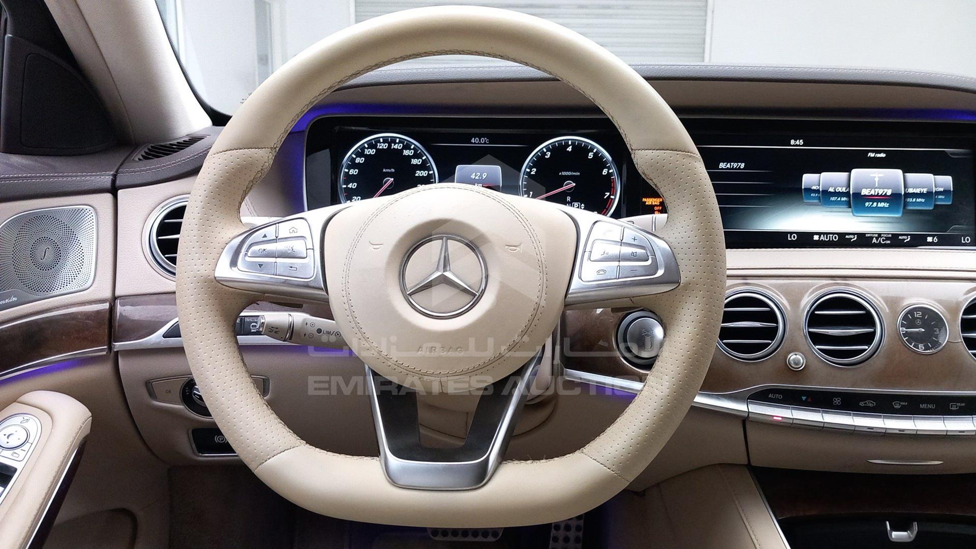 2015 MERCEDES S 500 VIN: WDDUG8CB9FA136175