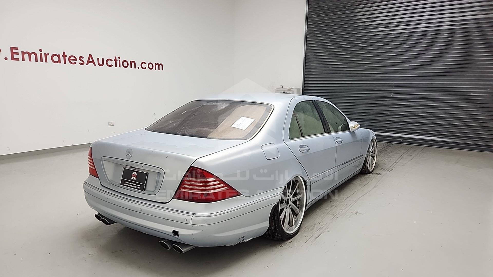 2005 MERCEDES S 320 VIN: WDB2200631A480452
