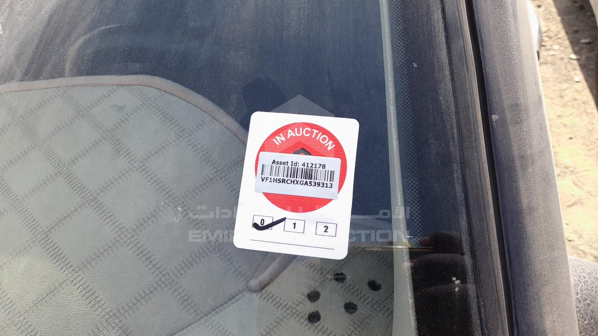 2016 RENAULT DUSTER VIN: VF1HSRCHXGA539313
