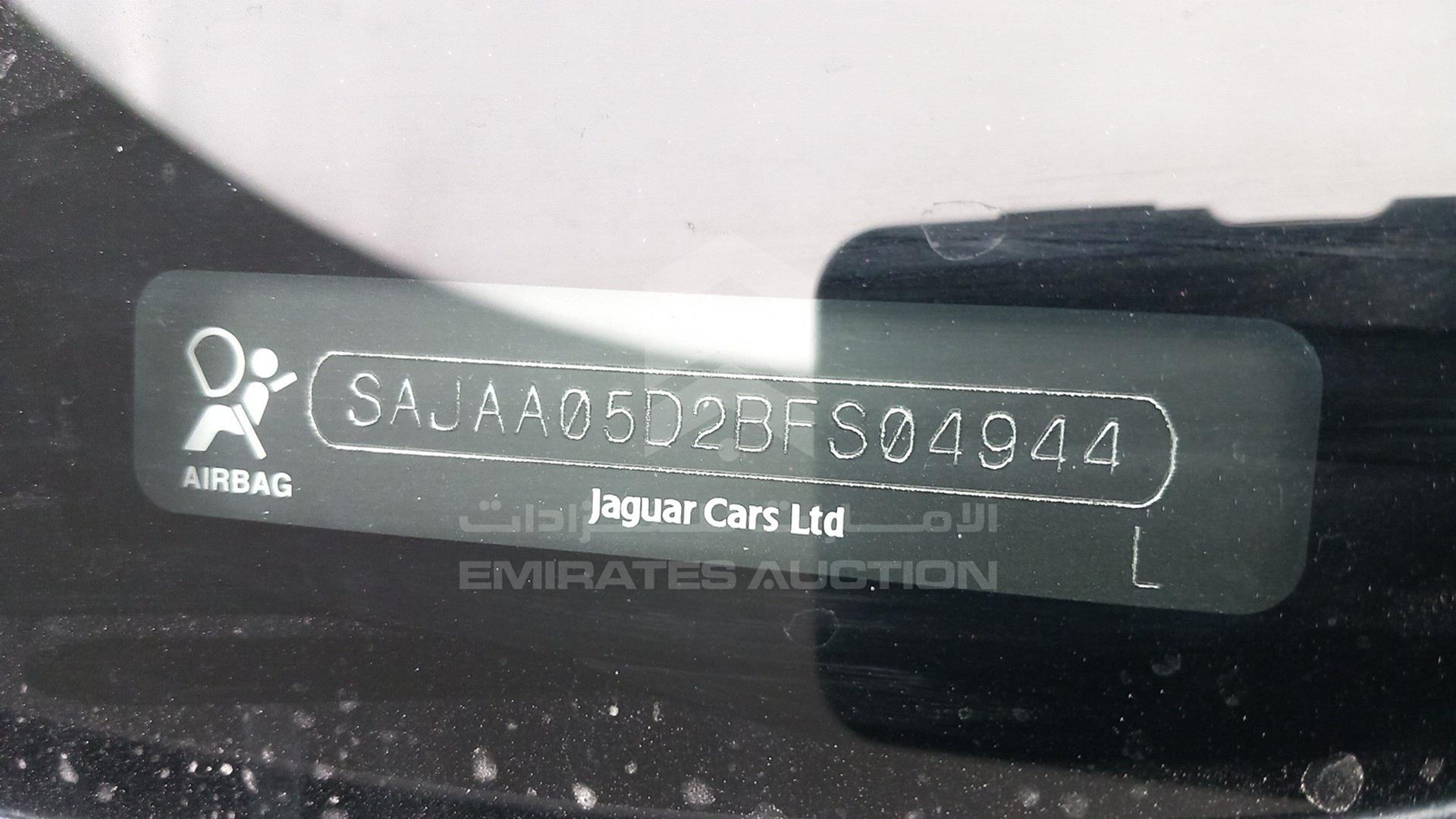 2011 JAGUAR XF VIN: SAJAA05D2BFS04944