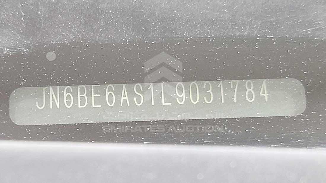2020 Nissan Urvan — VIN on Frame — Photo 2