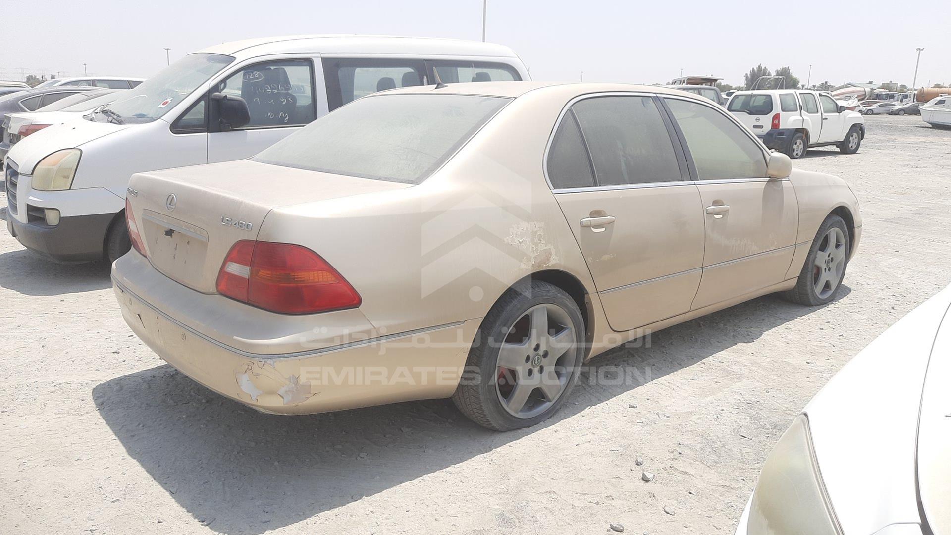 2001 LEXUS LS 430 VIN: JTHBN30F210008908