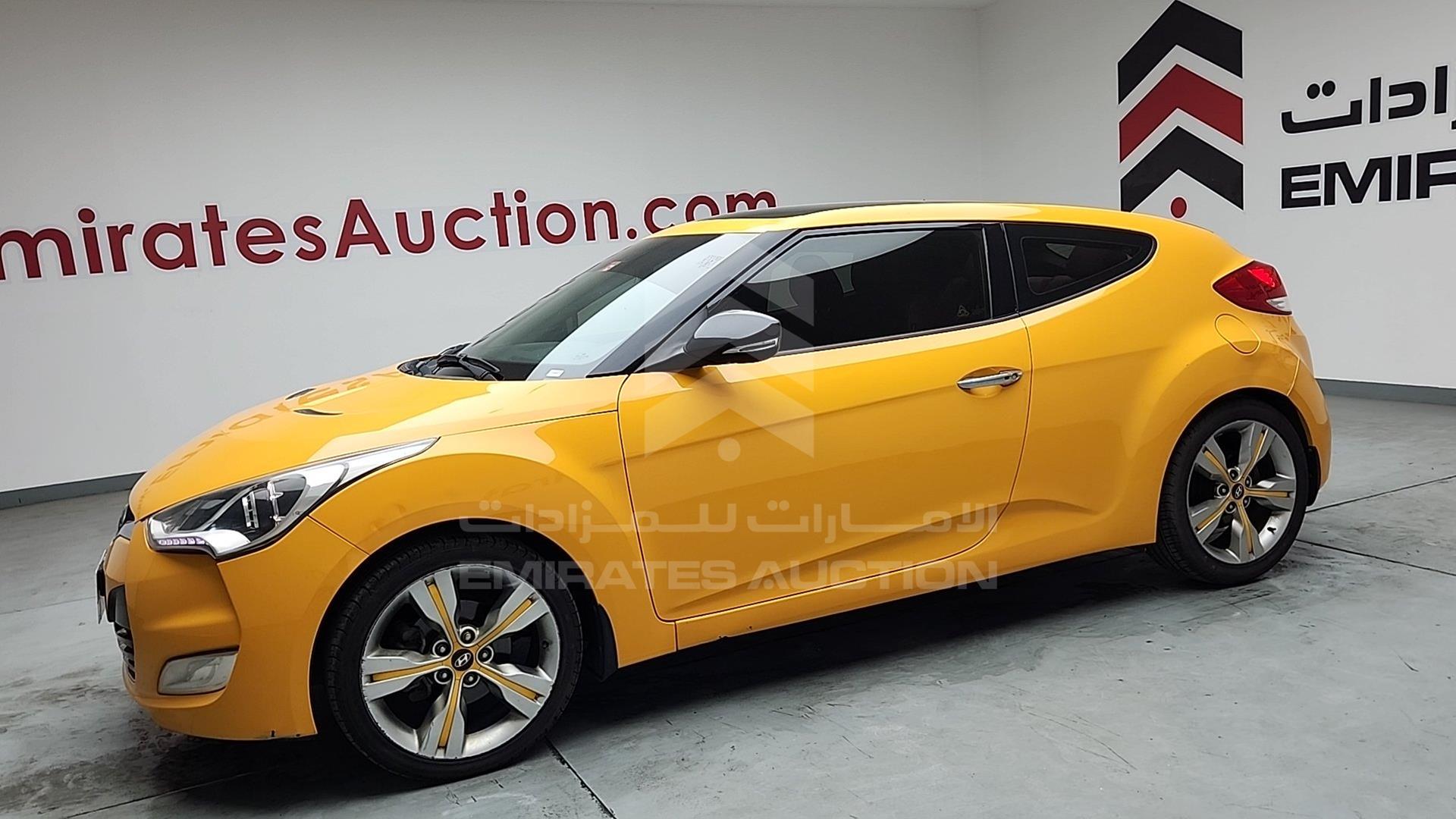 2013 HYUNDAI VELOSTER VIN: KMHTC61C9DU125671