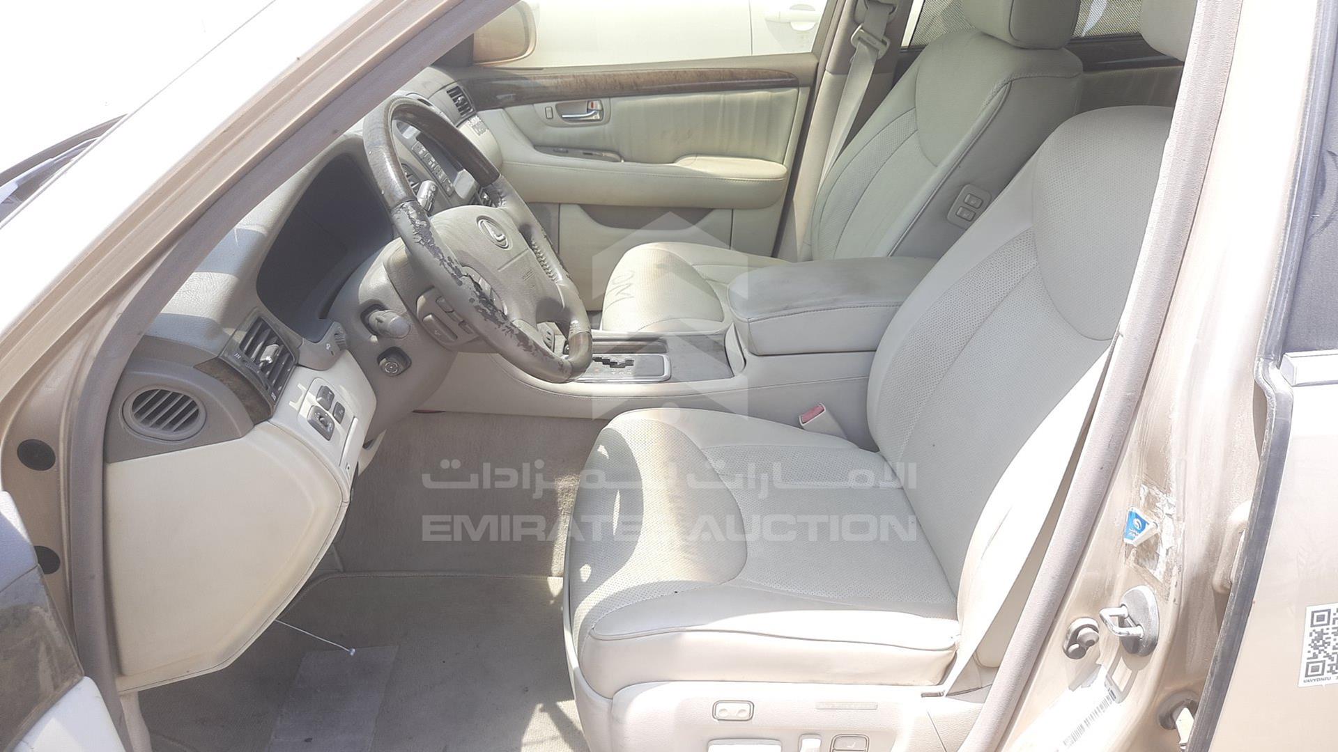 2001 LEXUS LS 430 VIN: JTHBN30F210008908
