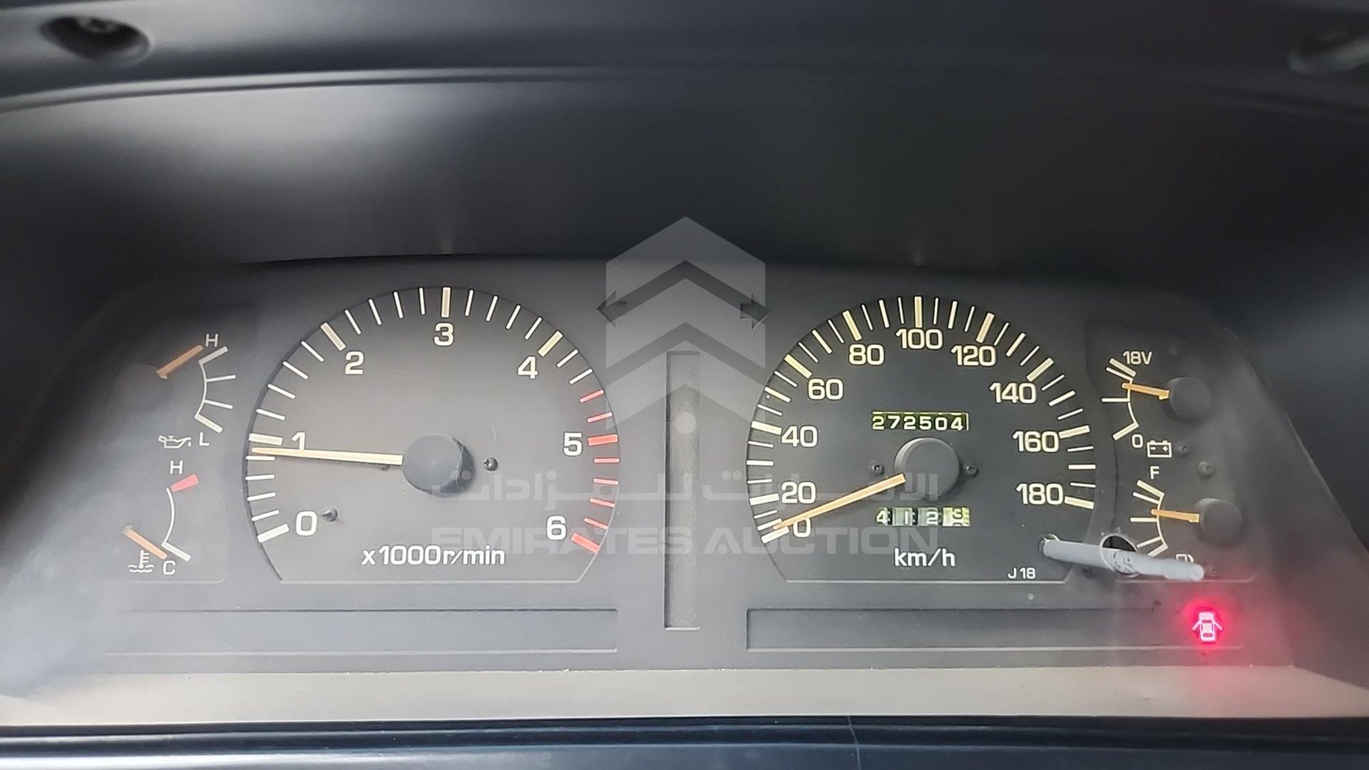 1990 TOYOTA LAND CRUISER VIN: FJ800000117
