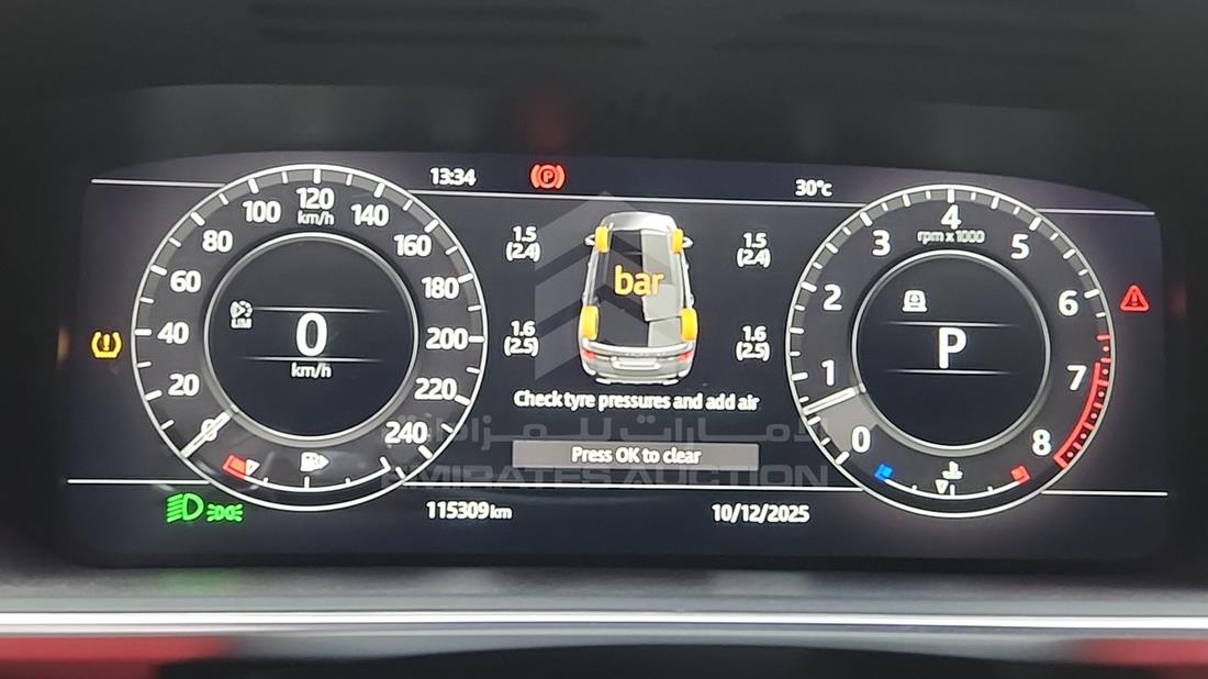 2019 Range Rover Sport — Speedometer & RPM Gauges — Photo 16