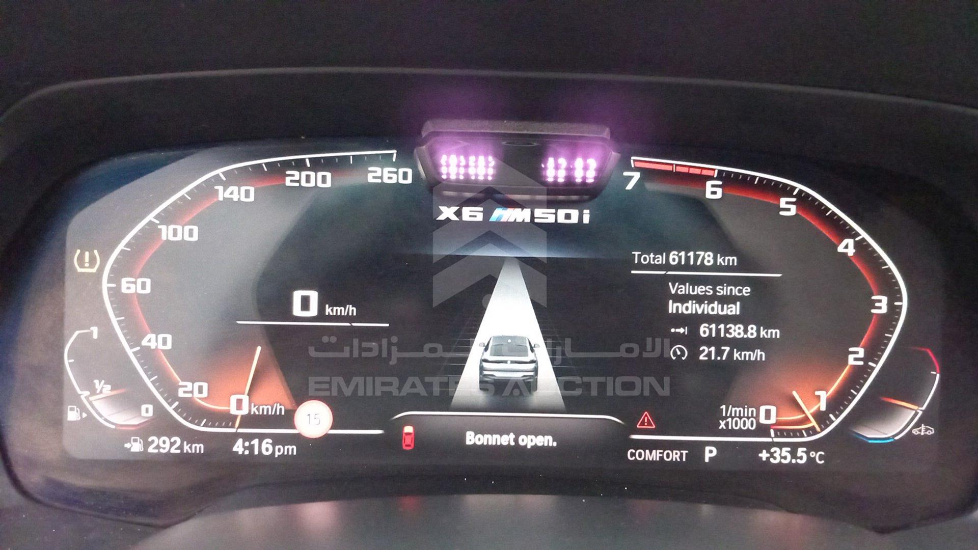 2022 BMW X6 VIN: WBXCY8A08N9G69967