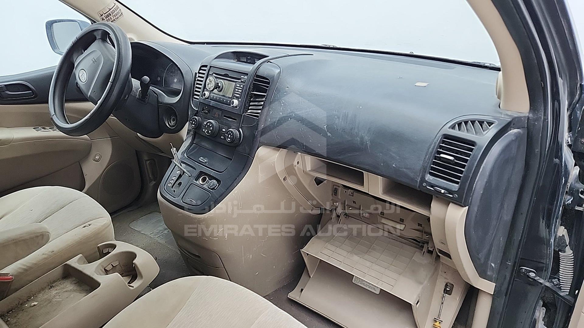 2009 KIA CARNIVAL VIN: KNAMB752196292859
