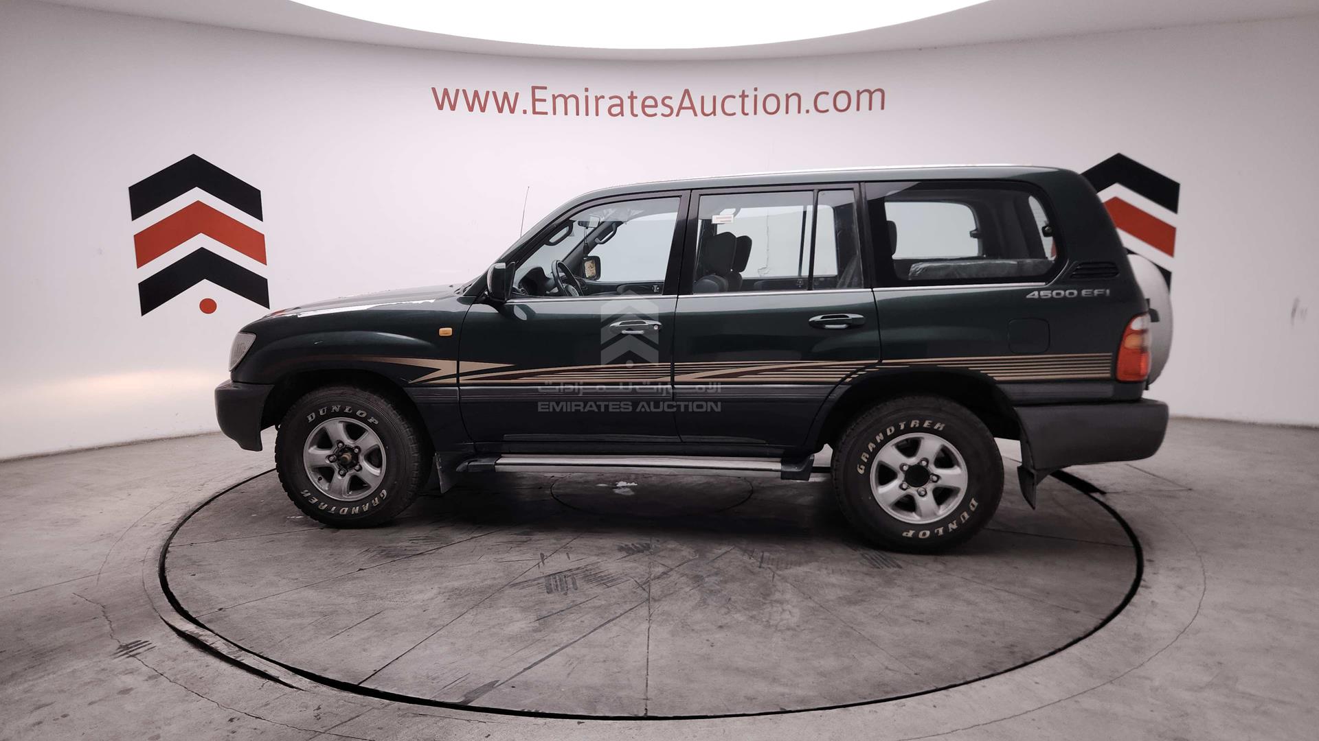 2000 TOYOTA LAND CRUISER VIN: JTEHJ09J115008443