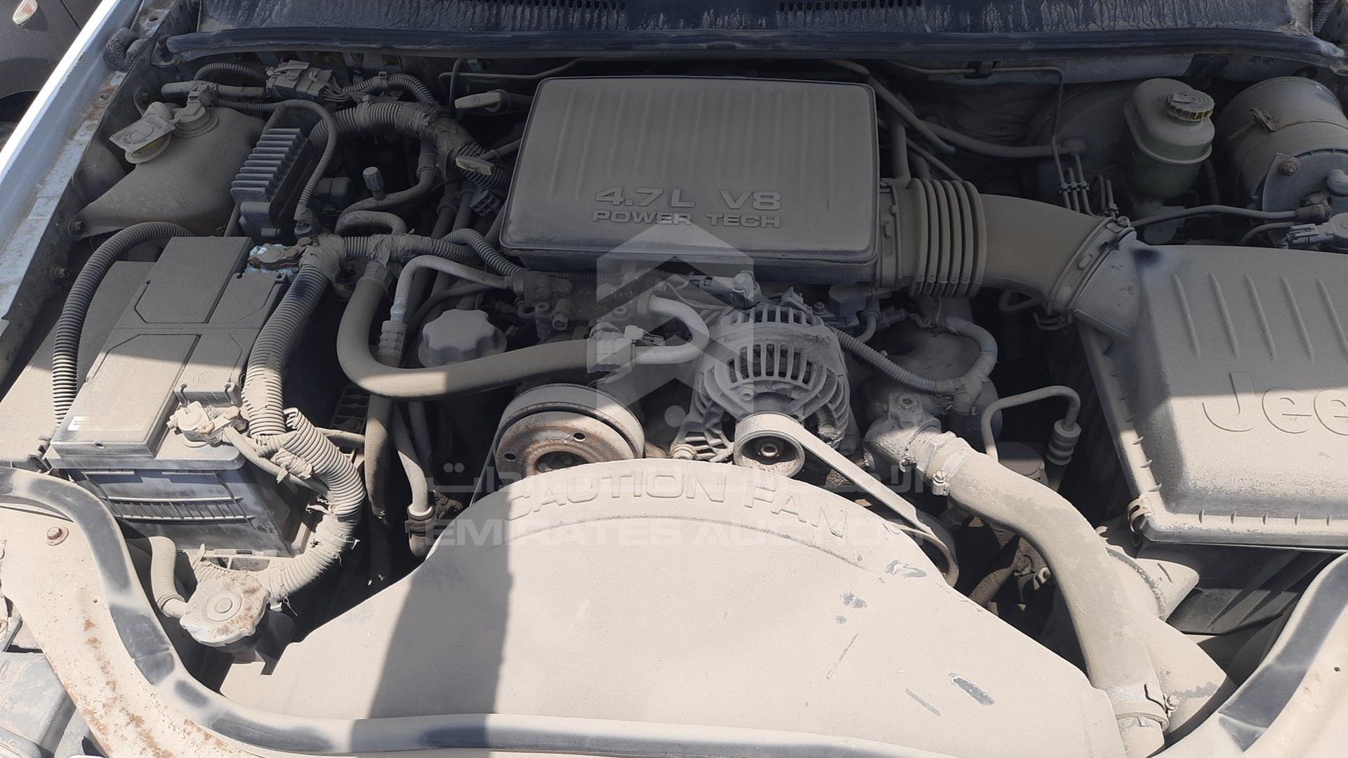 2000 JEEP GRAND CHEROKEE VIN: 1J4GW58N3YY122871