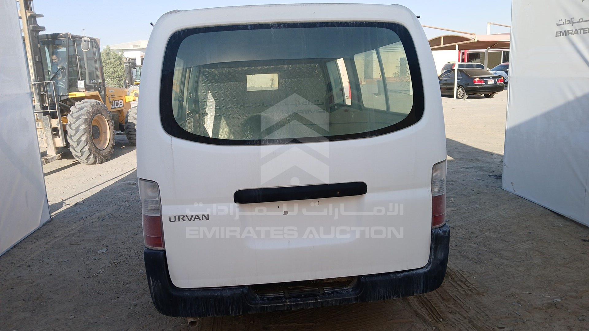 2009 NISSAN URVAN VIN: JN6AE54S69X019457