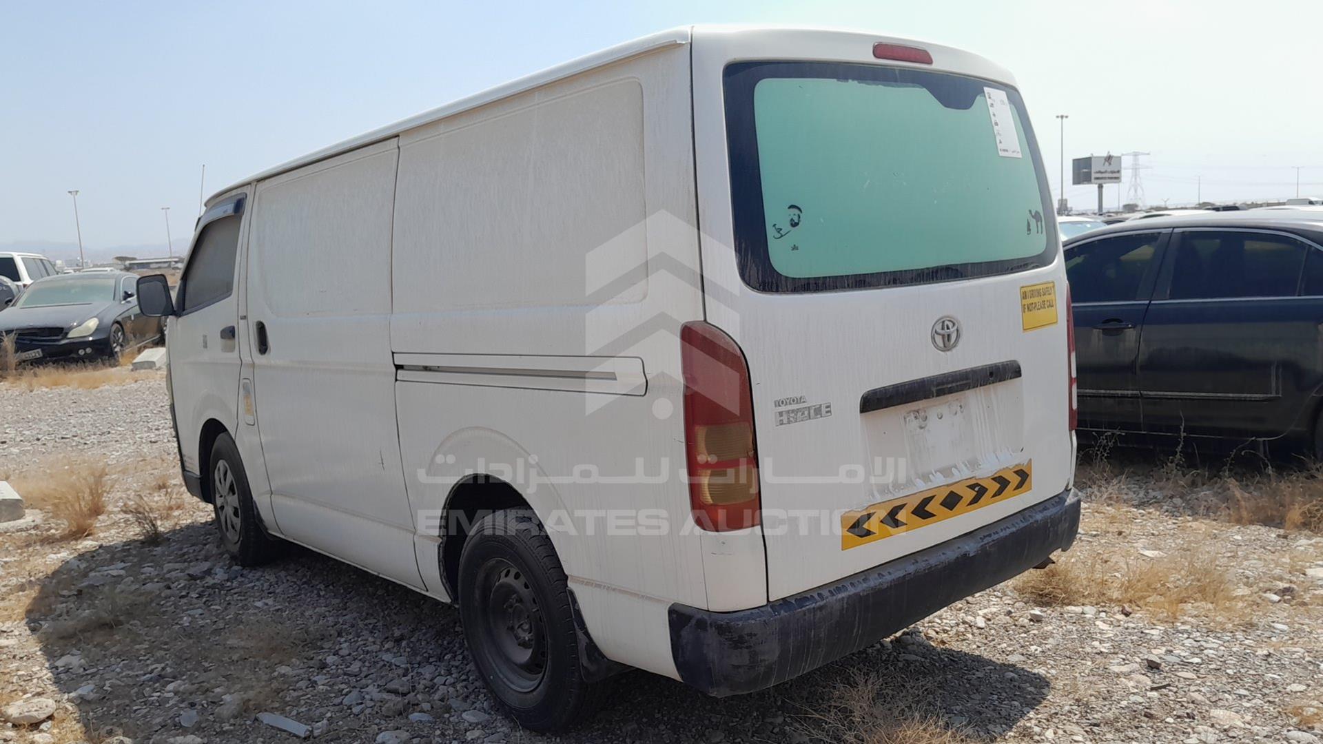 2008 TOYOTA HIACE VIN: JTFHX02P980032201