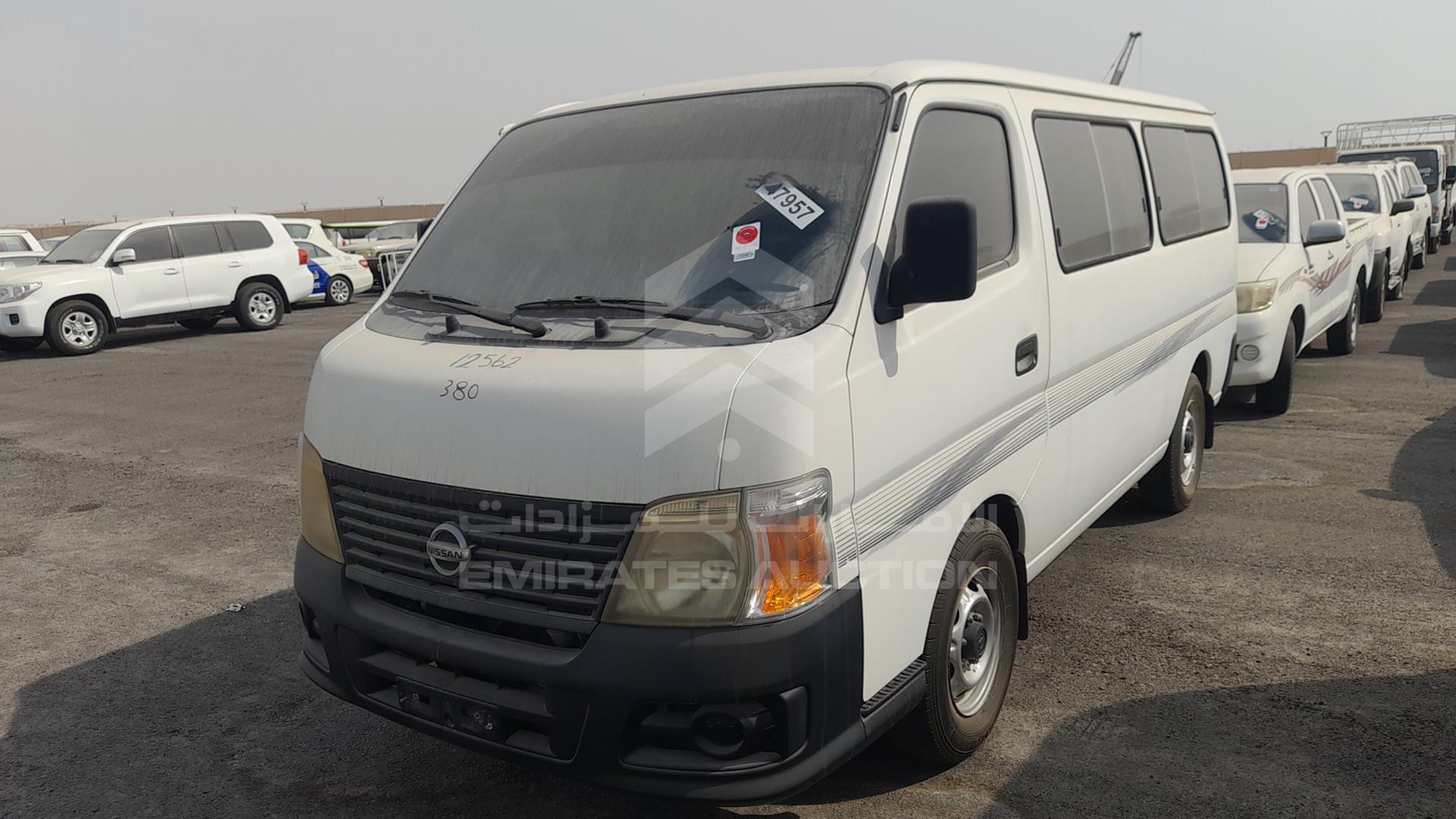 2008 NISSAN URVAN VIN: JN6AE54S88X005607