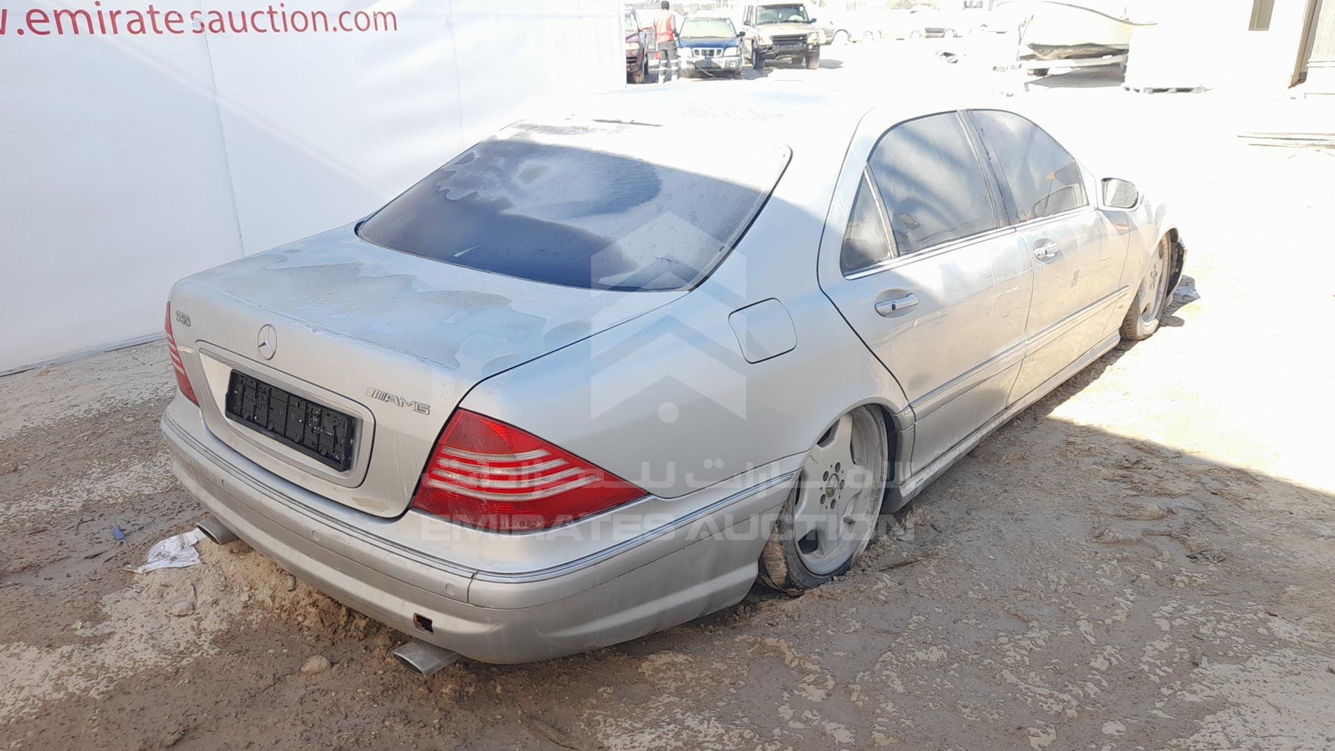 2002 MERCEDES S 55 AMG VIN: WDB2201731A267533