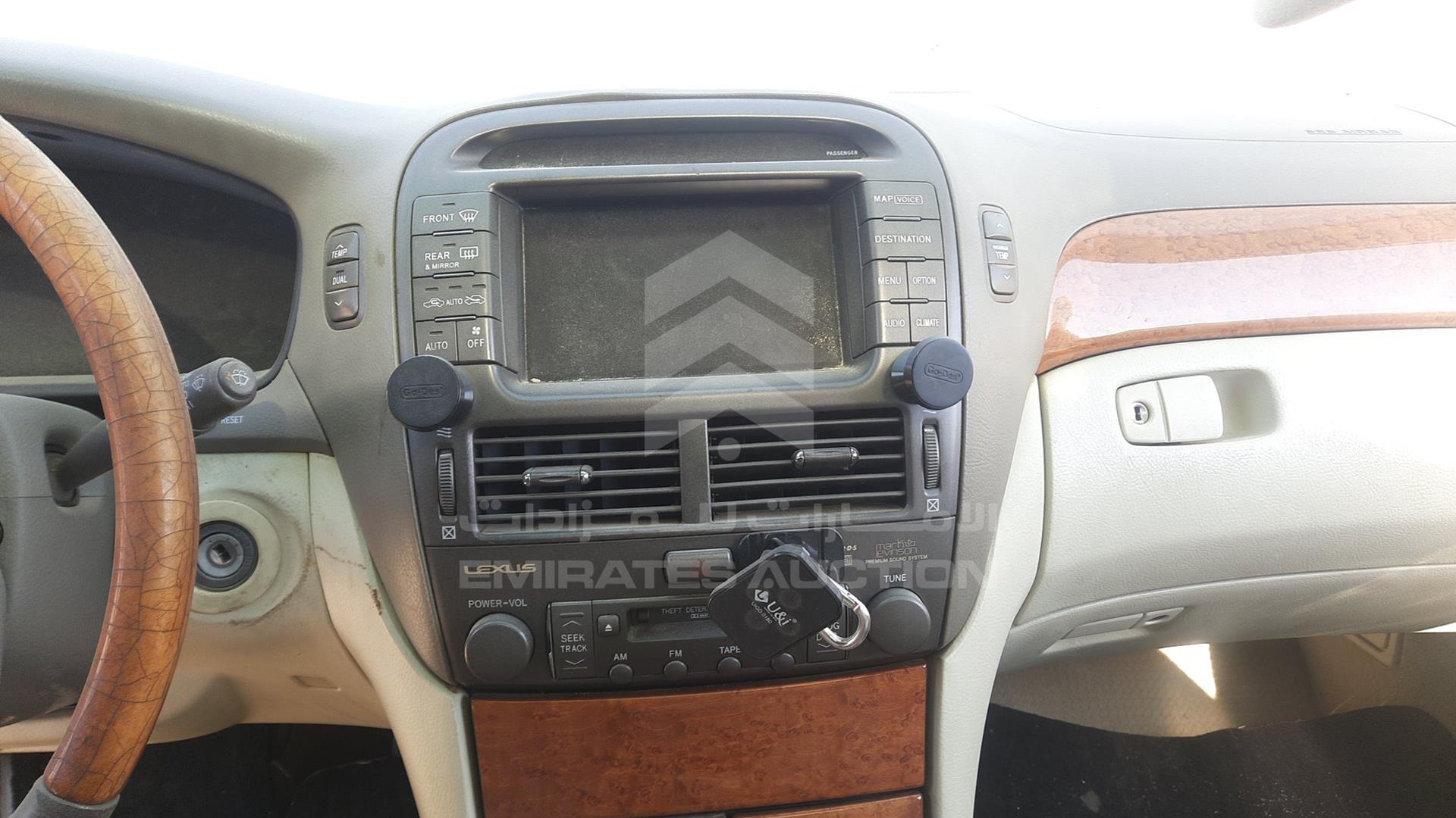 2002 LEXUS LS 430 VIN: JTHBN30F320053163