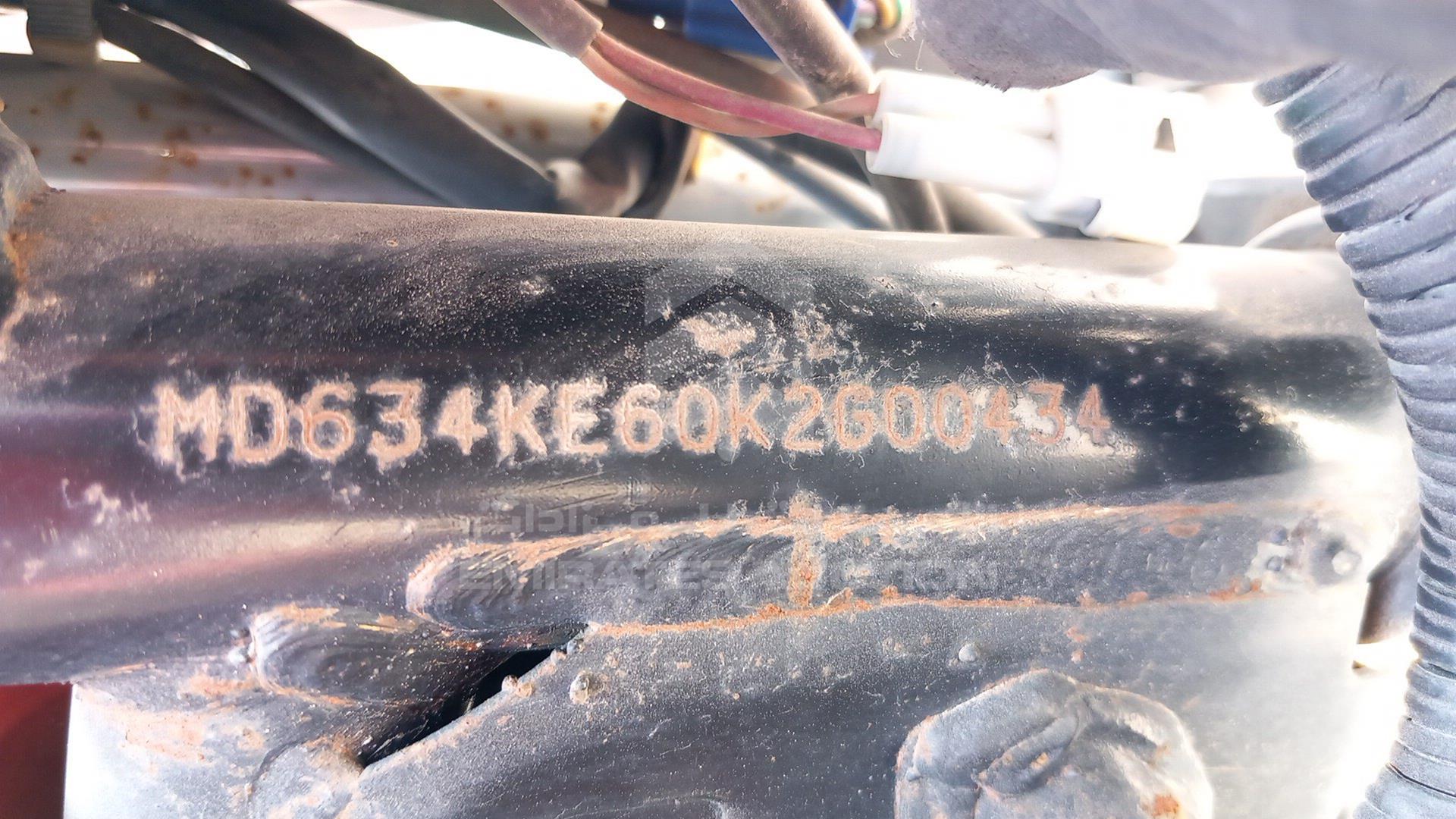 2019 TVS APACHE VIN: MD634KE60K2G00434