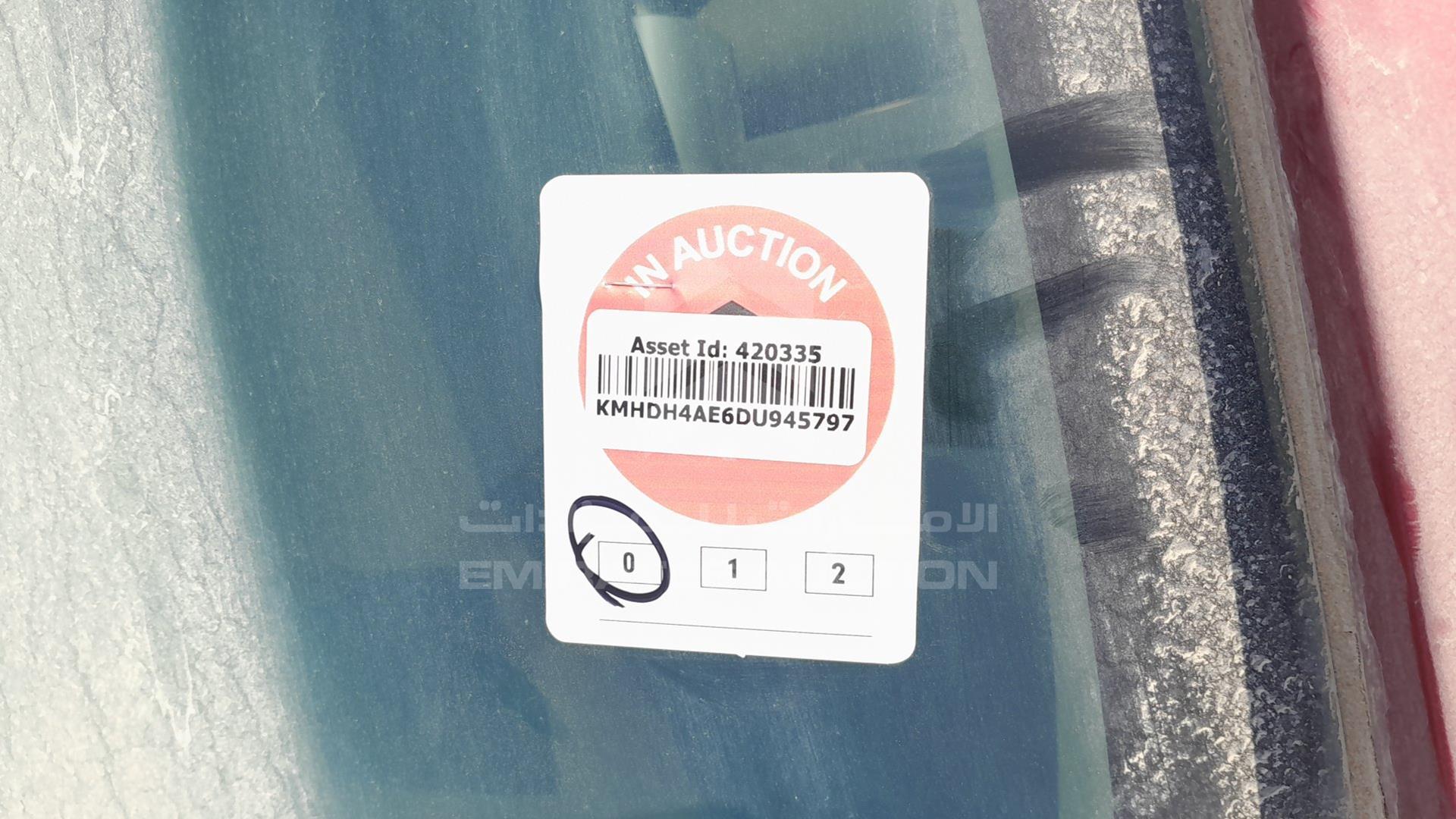 2013 HYUNDAI ELANTRA VIN: KMHDH4AE6DU945797
