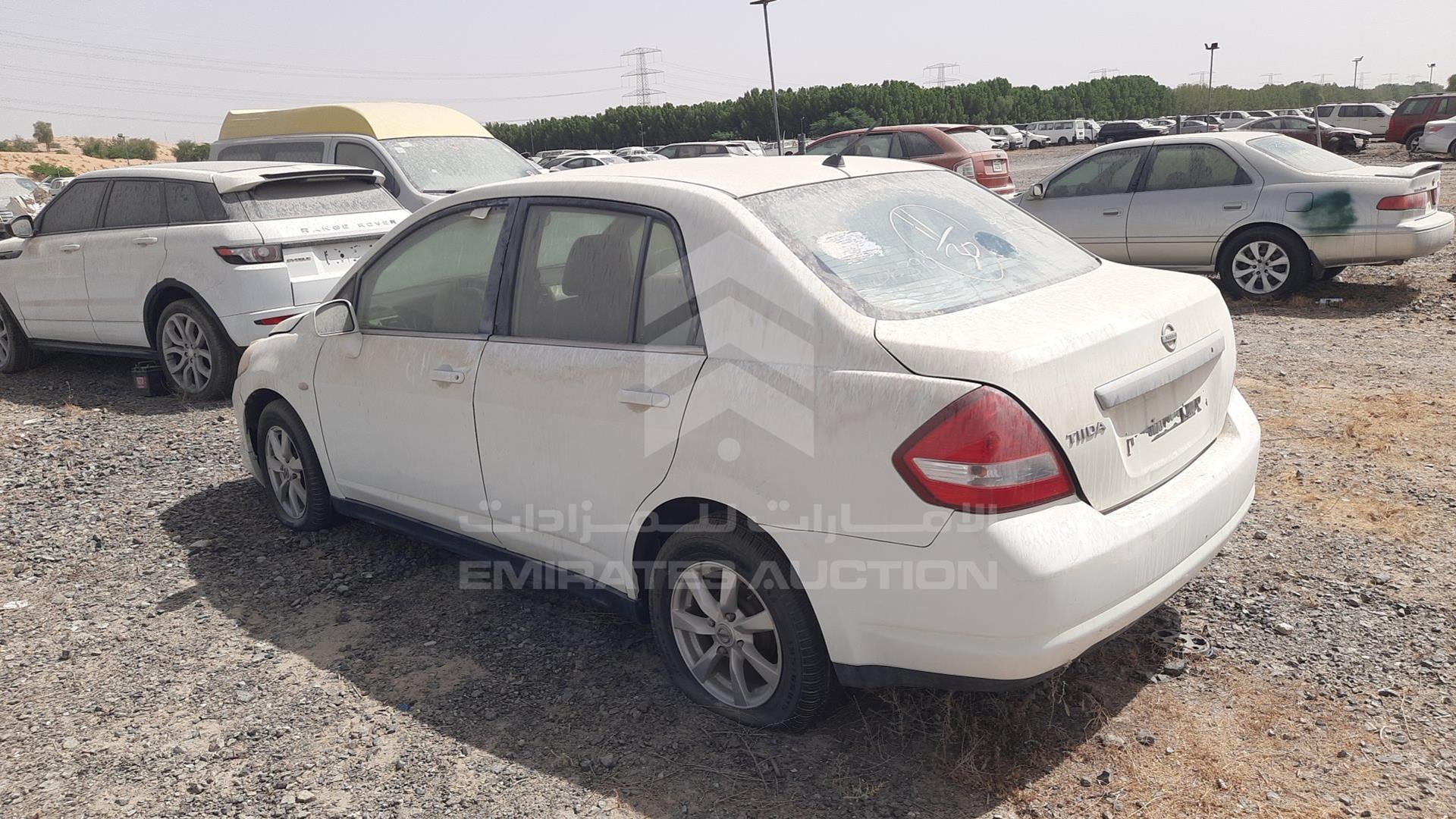 2008 NISSAN TIIDA VIN: JN1CC11C68T009317
