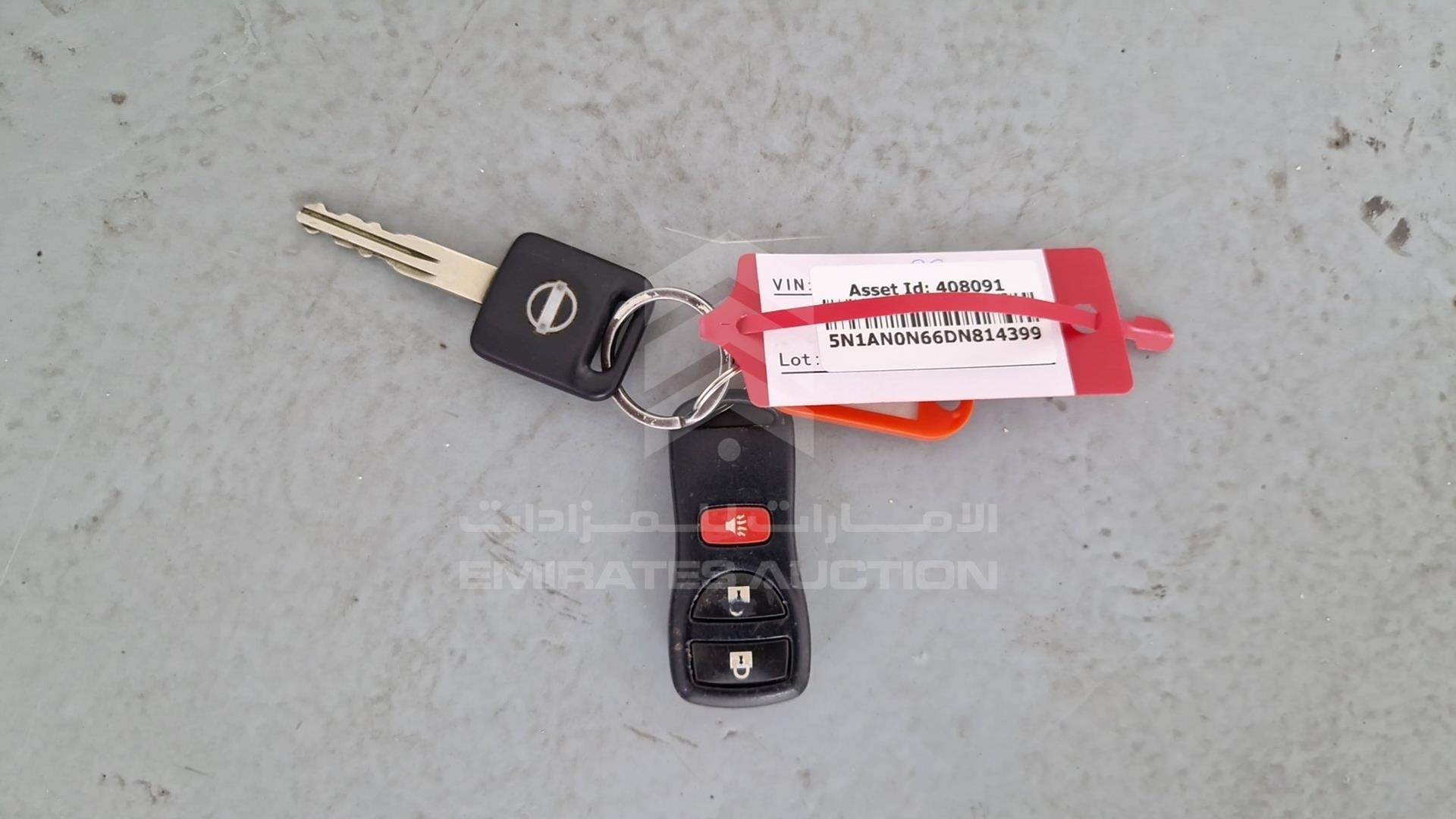 2013 NISSAN XTERRA VIN: 5N1AN0N66DN814399