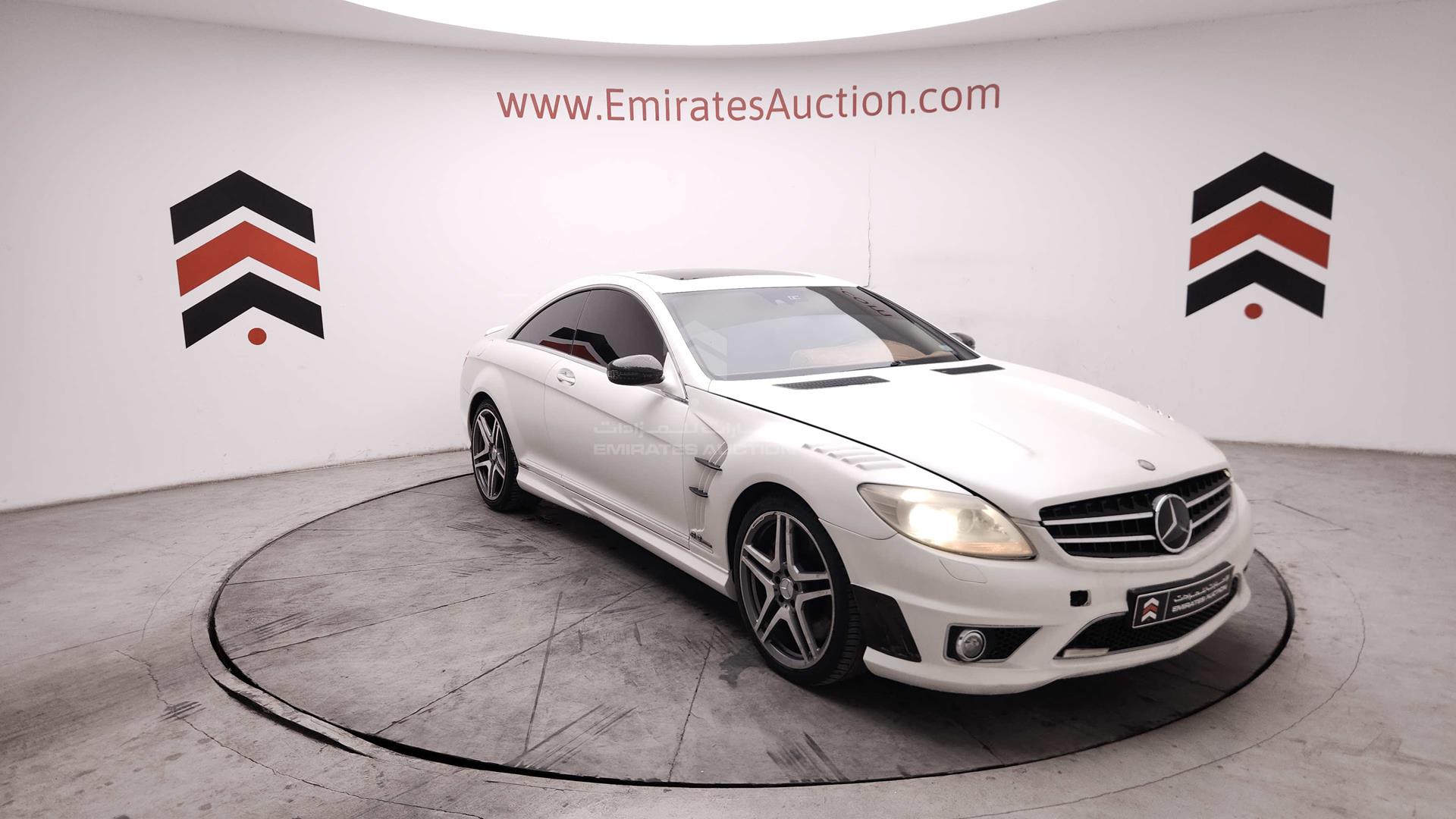 2008 MERCEDES CL 63 VIN: WDDEJ77X28A010488