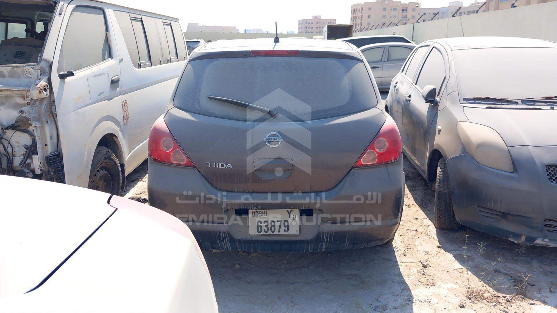 2008 NISSAN TIIDA VIN: JN1CC13C68T014790