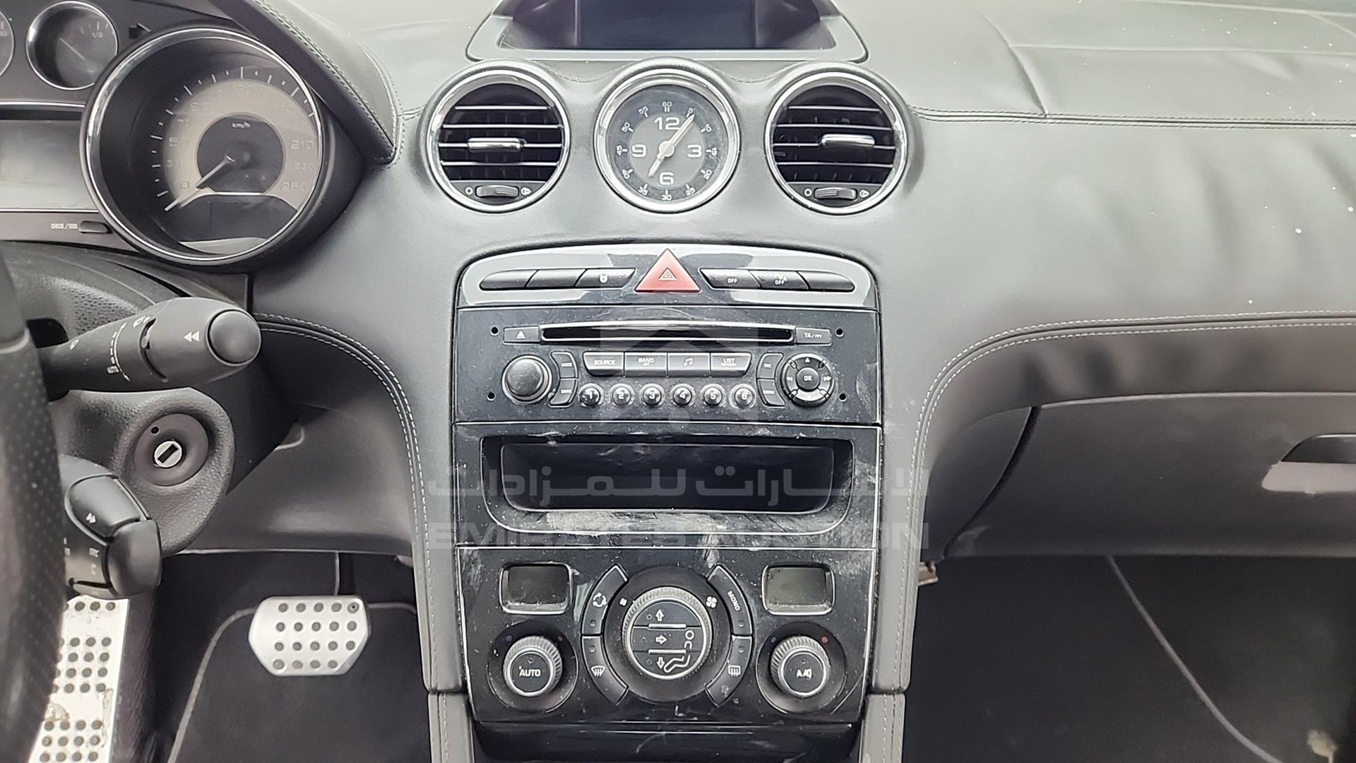 2012 PEUGEOT RCZ VIN: VF34J5FM0CP000930