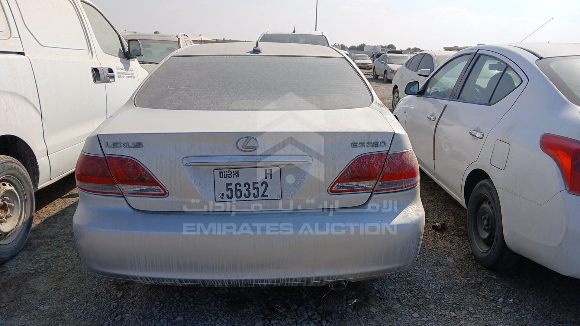 2005 LEXUS ES 330 VIN: JTHBA30GX65151698