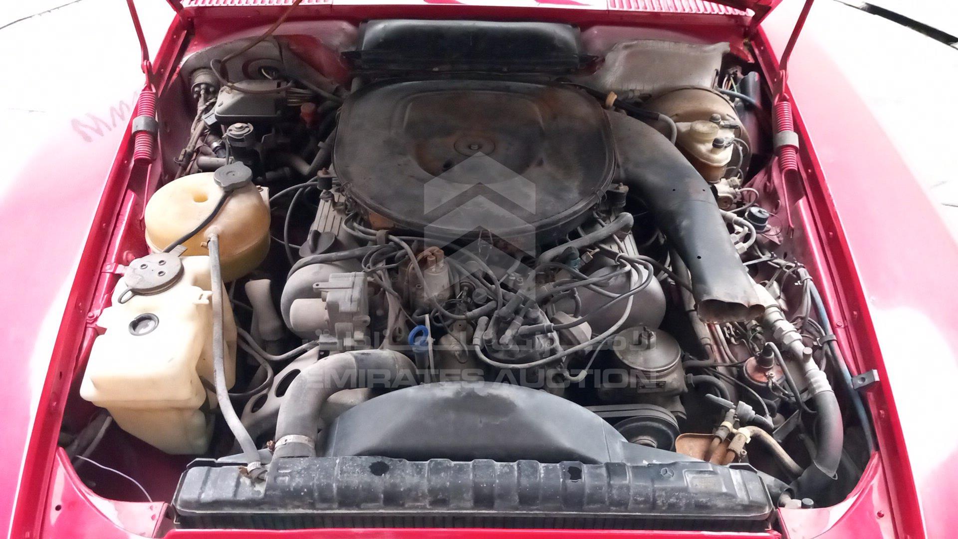 1981 MERCEDES SL 380 VIN: WDBBA45A8BB001658