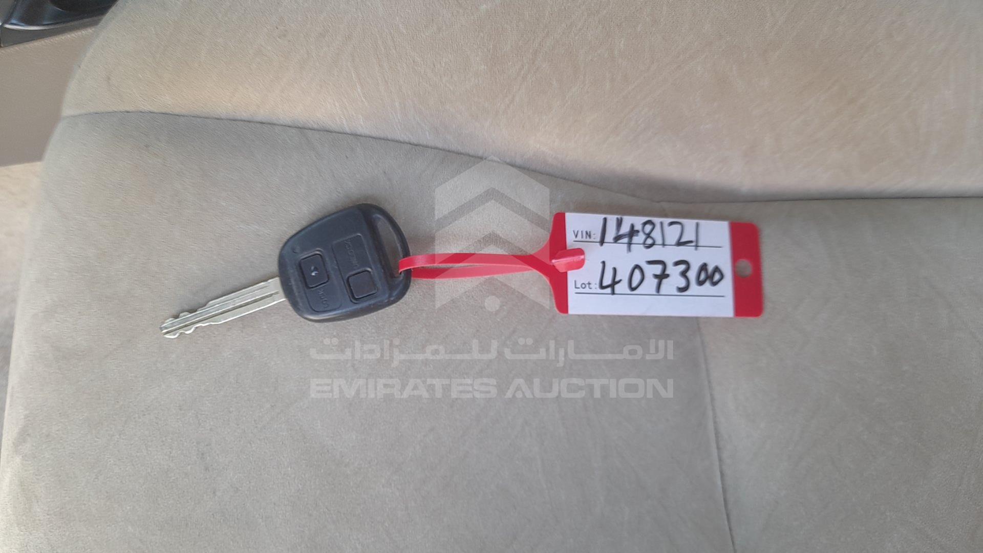 2008 TOYOTA PRADO VIN: JTEBU25J985148121