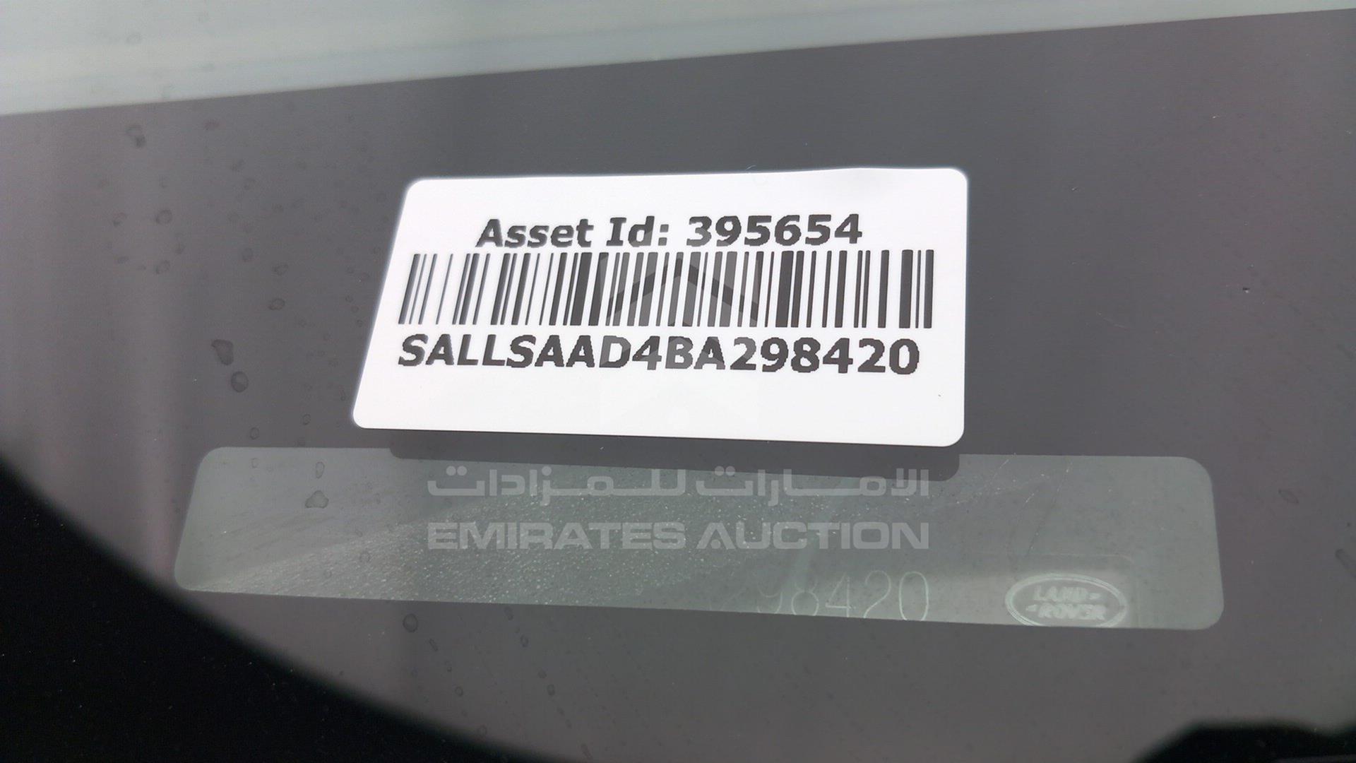 2011 RANGE ROVER SPORT VIN: SALLSAAD4BA298420