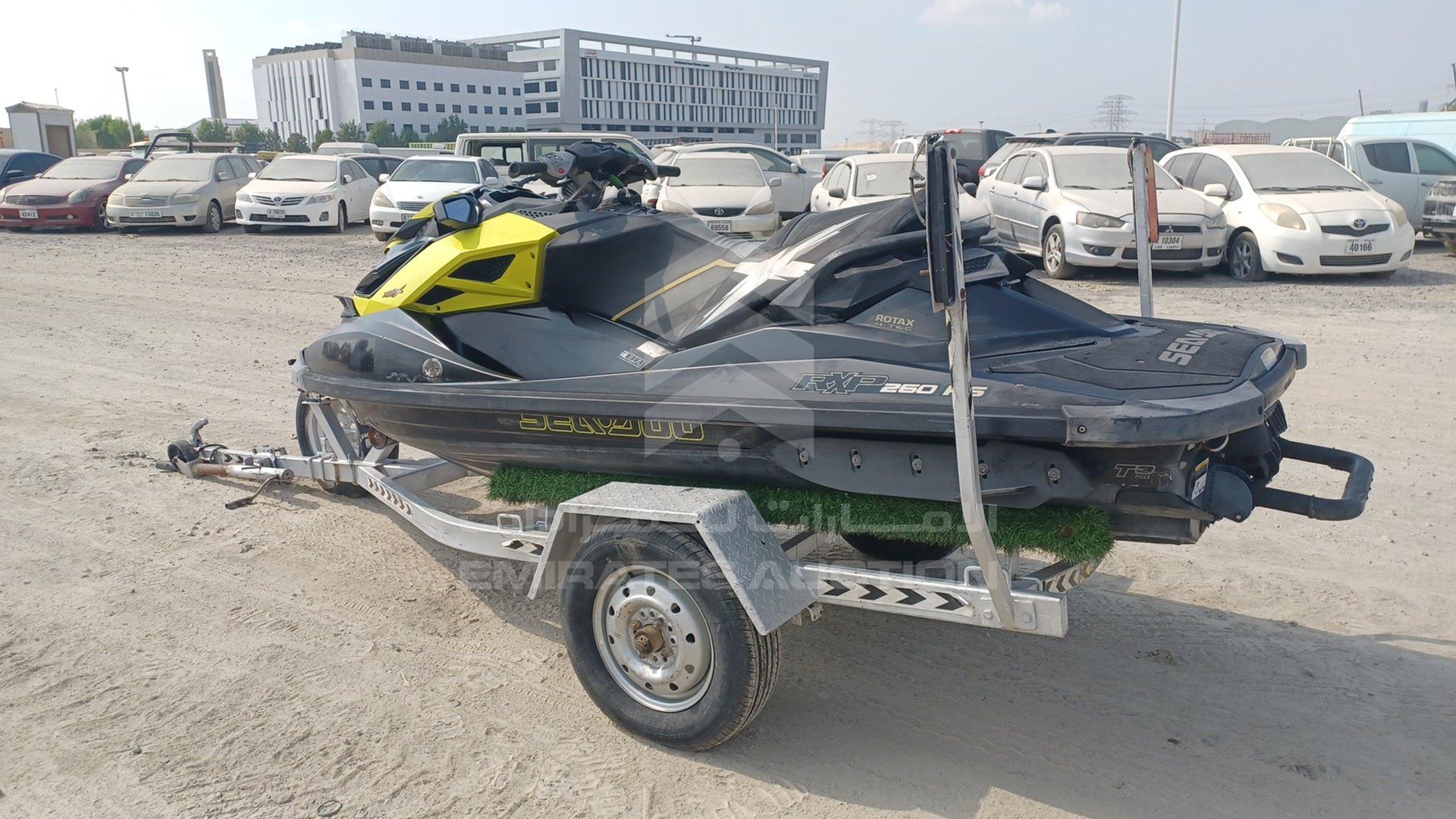 2013 JET SKI + TROLLEY SEA DOO VIN: CA-YDV16527L213