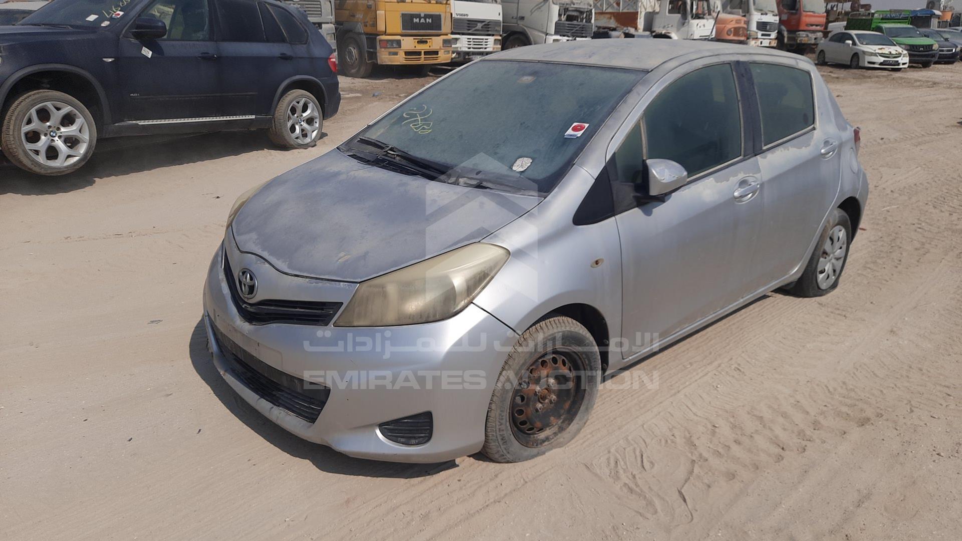 2012 TOYOTA YARIS VIN: JTDKW9D37CD505627
