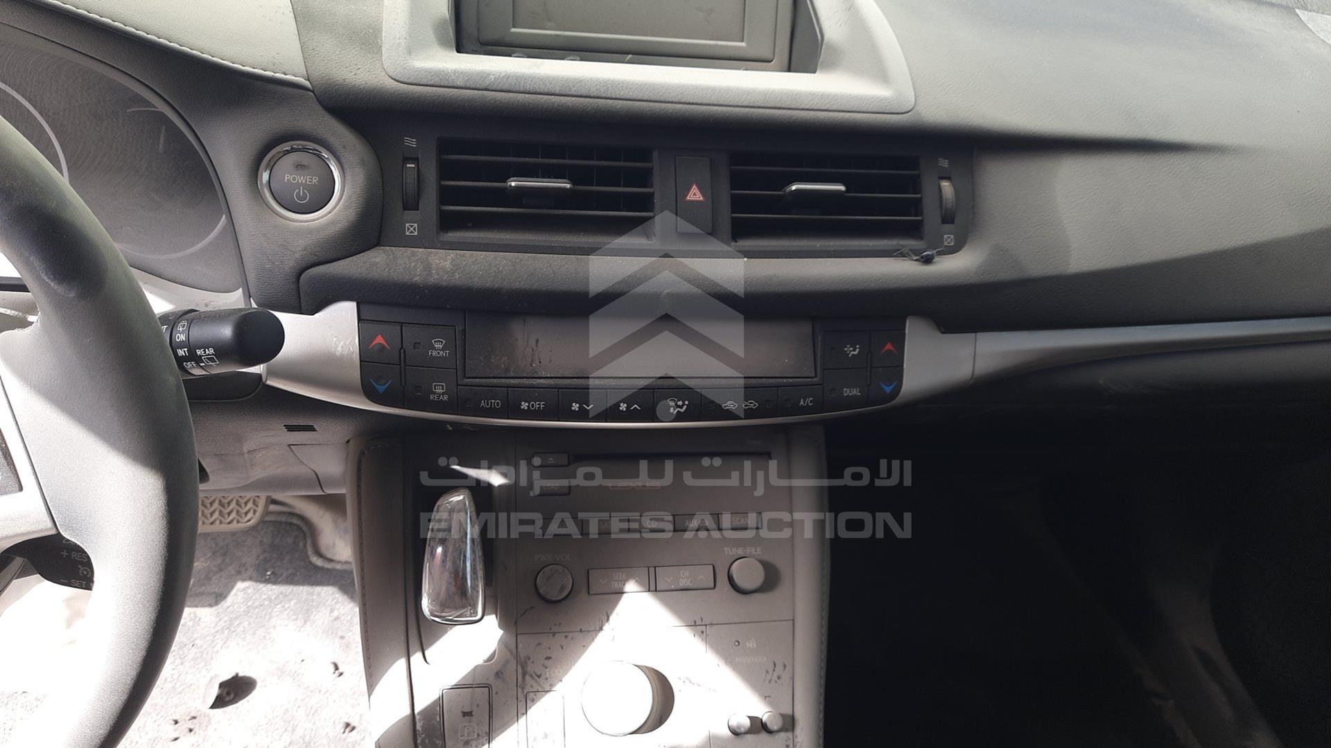 2012 LEXUS CT 200 H VIN: JTHKD5BH8C2089515