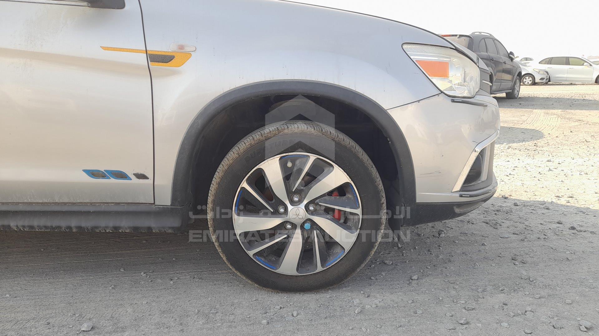 2019 MITSUBISHI ASX VIN: JE4LP21UXKU700275