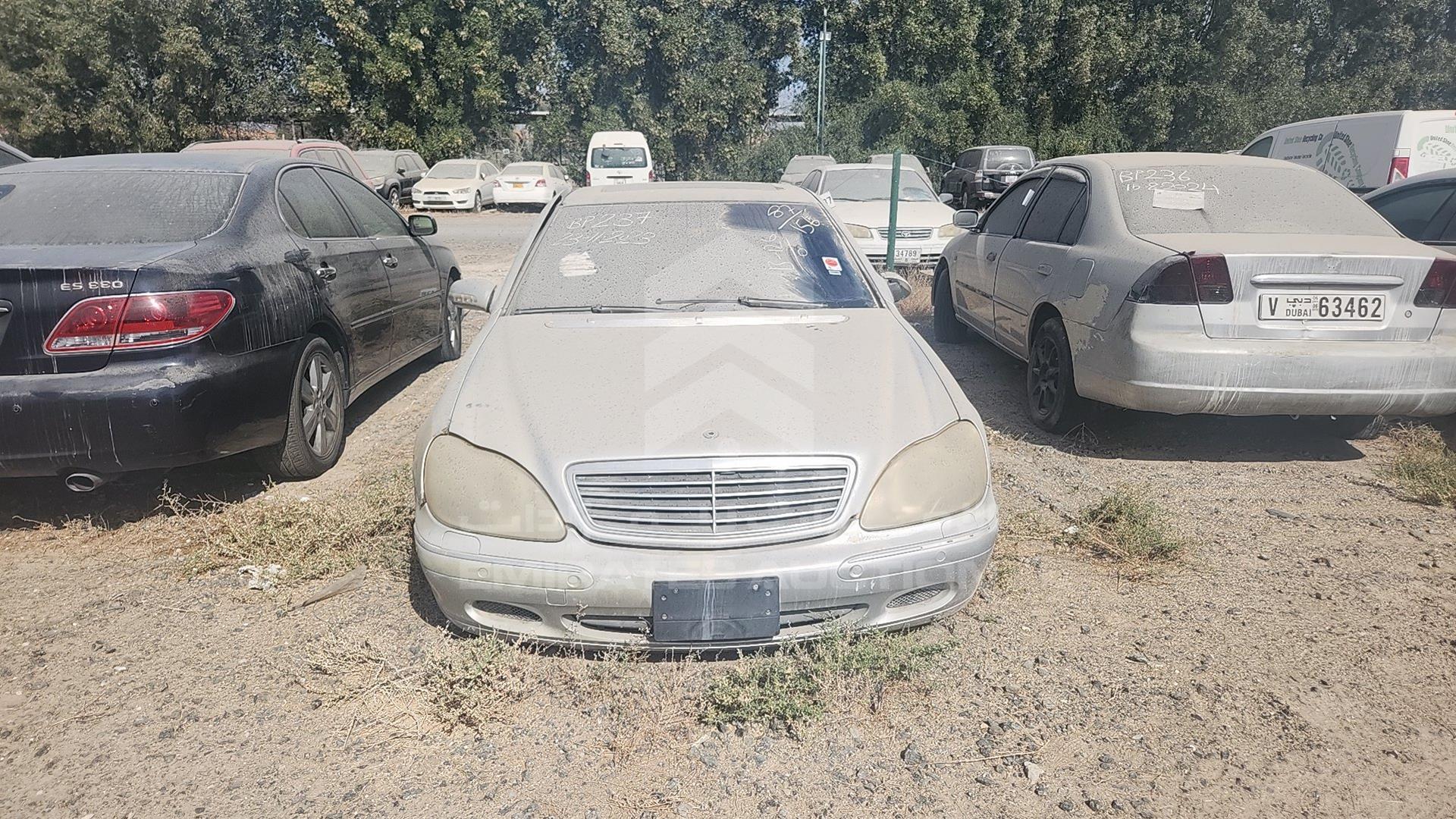 2002 MERCEDES S 500 L VIN: WDB2201751A266633
