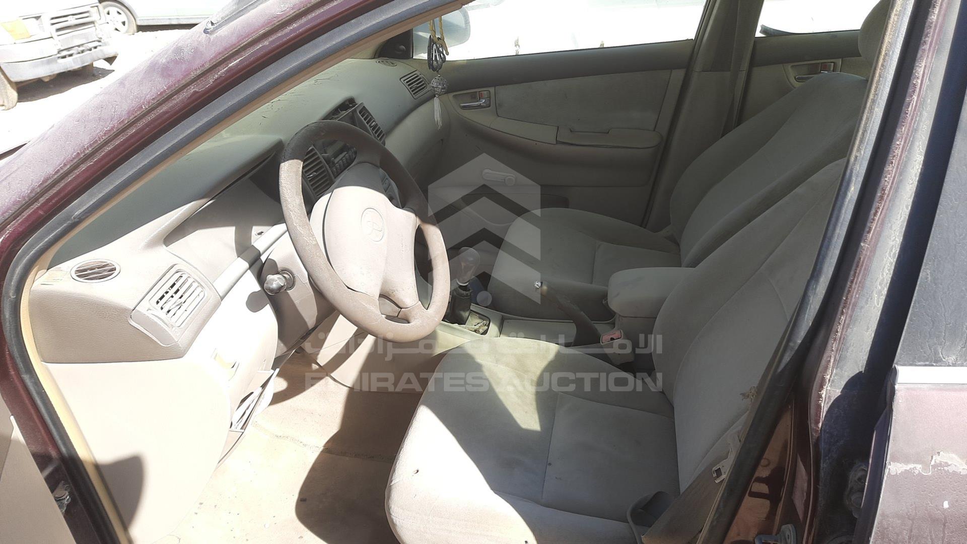2003 TOYOTA COROLLA VIN: JTDBR23E933058242