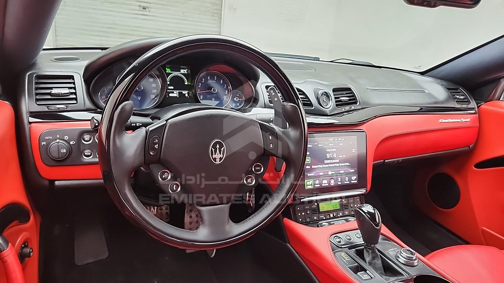 2018 MASERATI GRANTURRISMO VIN: ZAMVL45FXJ0278872