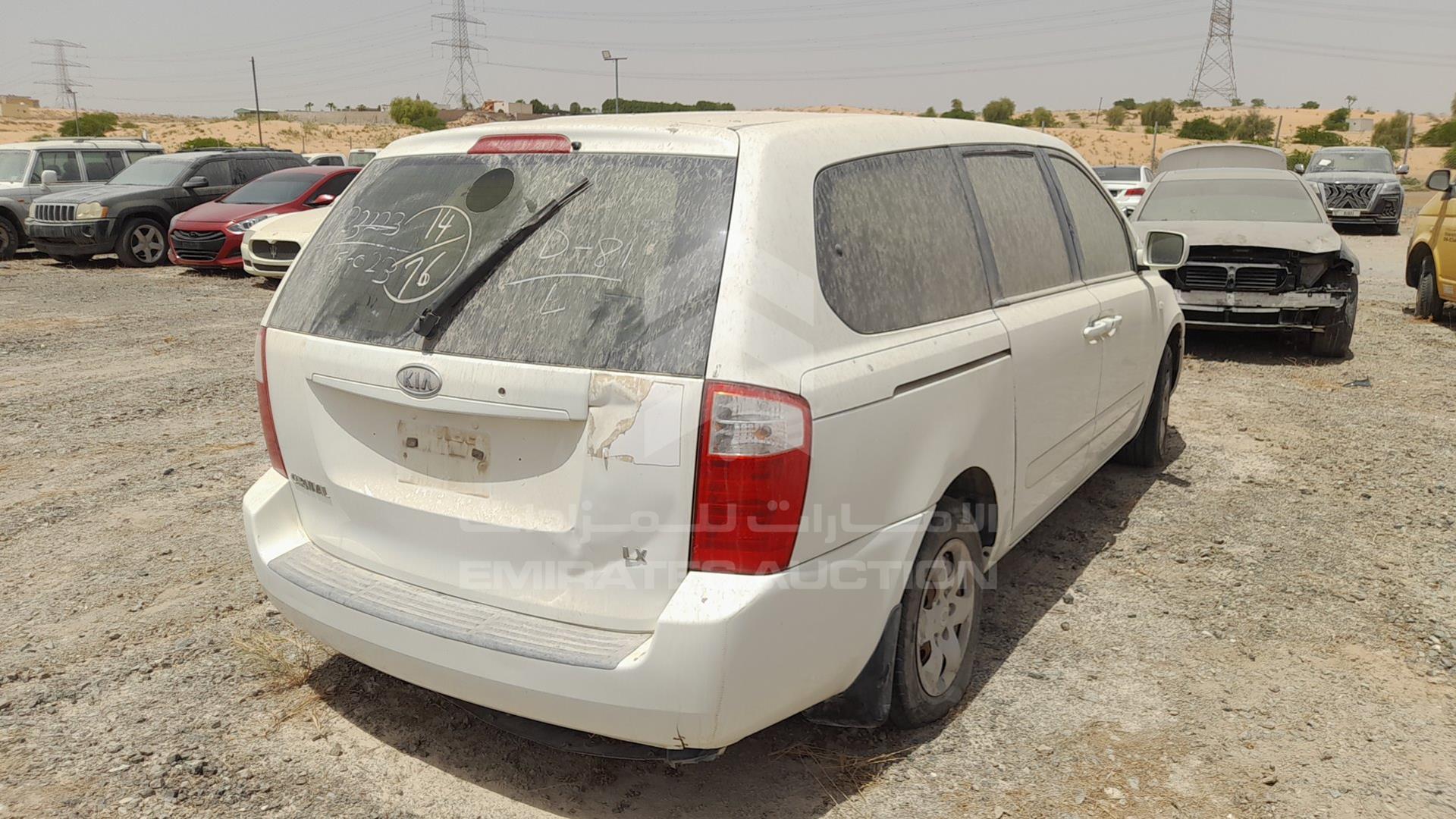 2006 KIA CARNIVAL VIN: KNAMB763566046559